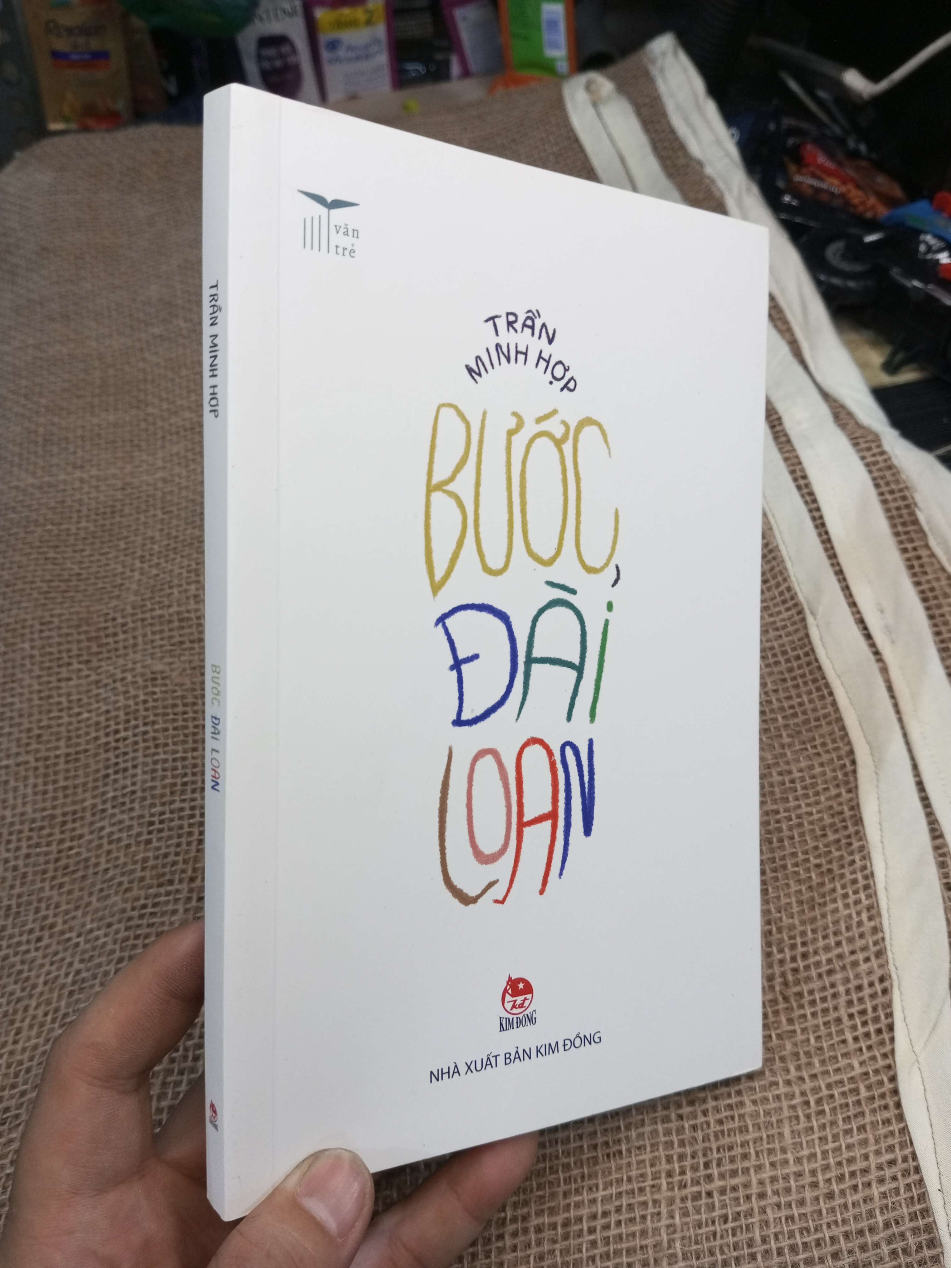 Bước, Đài Loan - Trần Minh Hợp 2026 mới 90% (Sách văn học) HMT