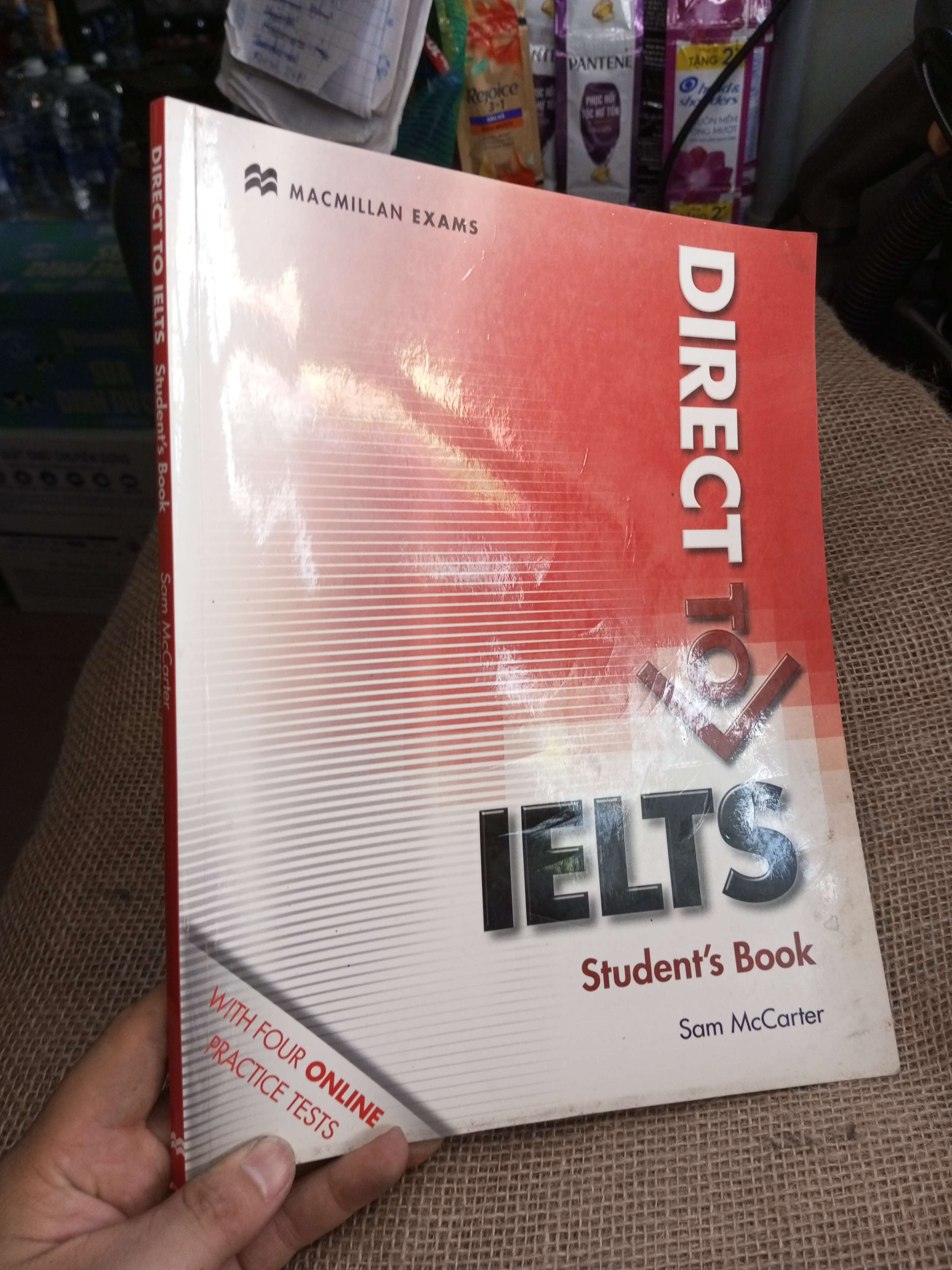 Direct To IELTS Student's Book - Sam McCarter có viết chì (Sách tự học tiếng Anh) HLSC
