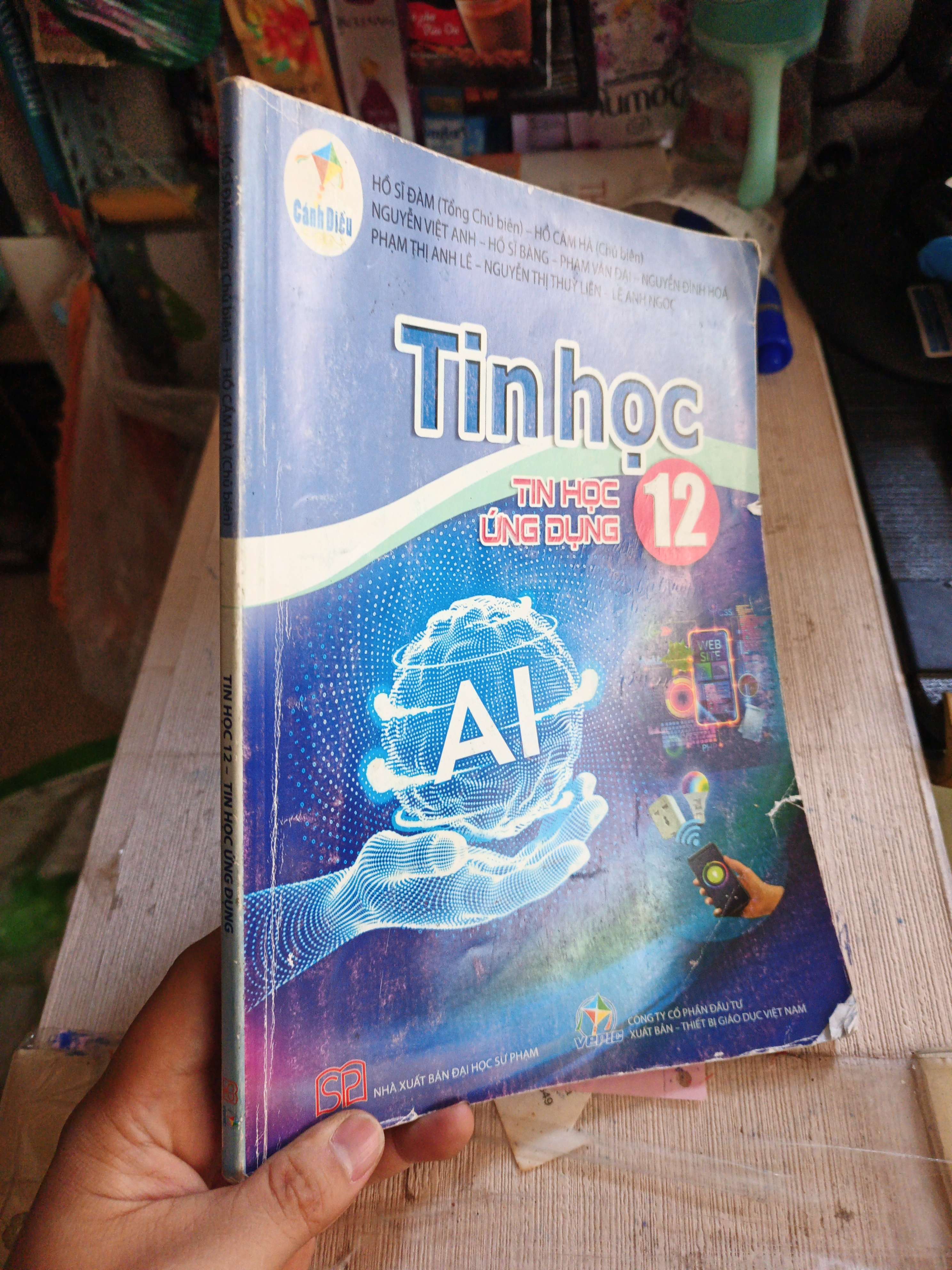 Tin Học 12: Tin Học Ứng Dụng Cánh diều (Sách giáo khoa - giáo trình) HLSC