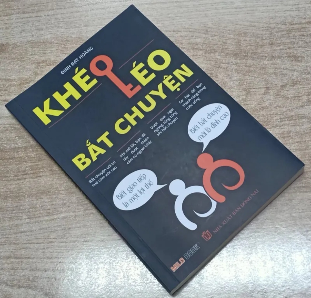 Khéo Léo Bắt Chuyện - Đinh Bạt Hoàng (Sách kỹ năng) TKB