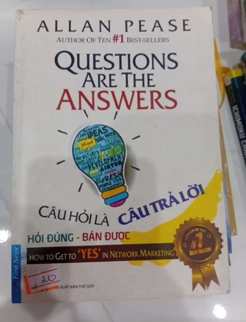 Câu Hỏi Là Câu Trả Lời - Allan Pease (Sách kỹ năng) TKB