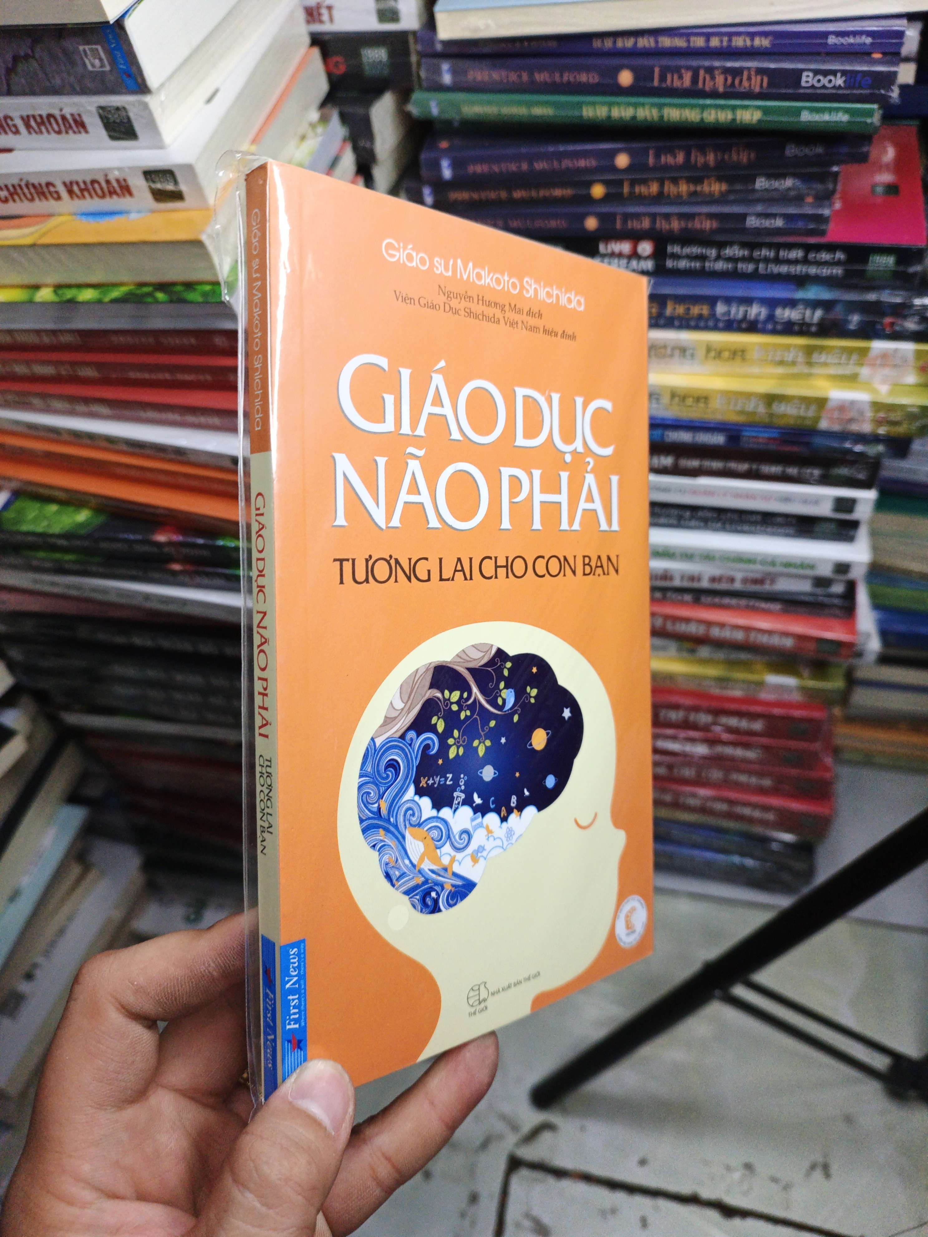Giáo Dục Não Phải: Tương Lai Cho Con Bạn - Makoto Shichida mới 100% (Sách kỹ năng) NENA