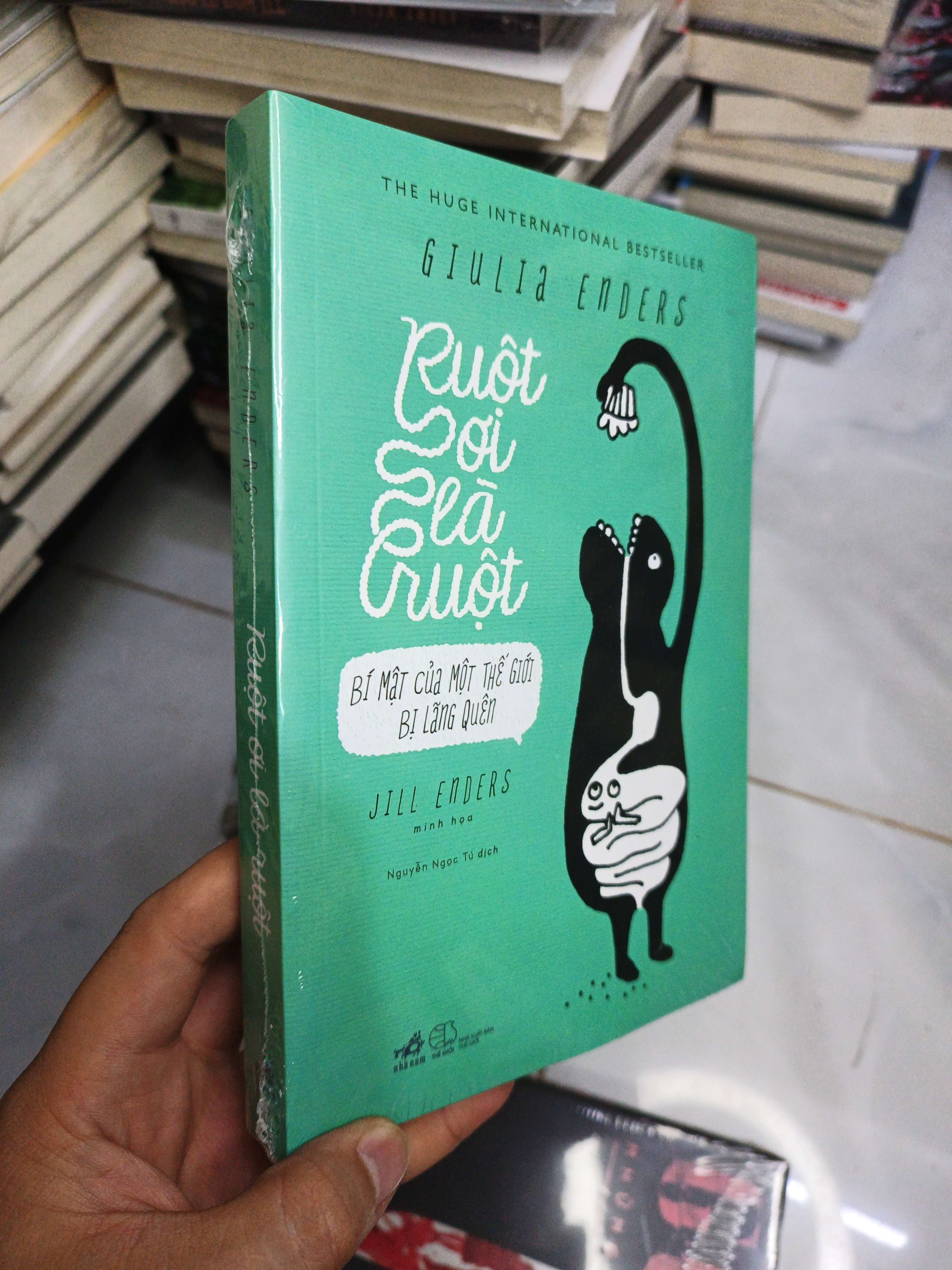 Ruột Ơi Là Ruột Bí Mật Của Một Thế Giới Bị Lãng Quên - Giulia Enders mới 100% (Sách Y học - Sức khỏe - Thể thao) NENA