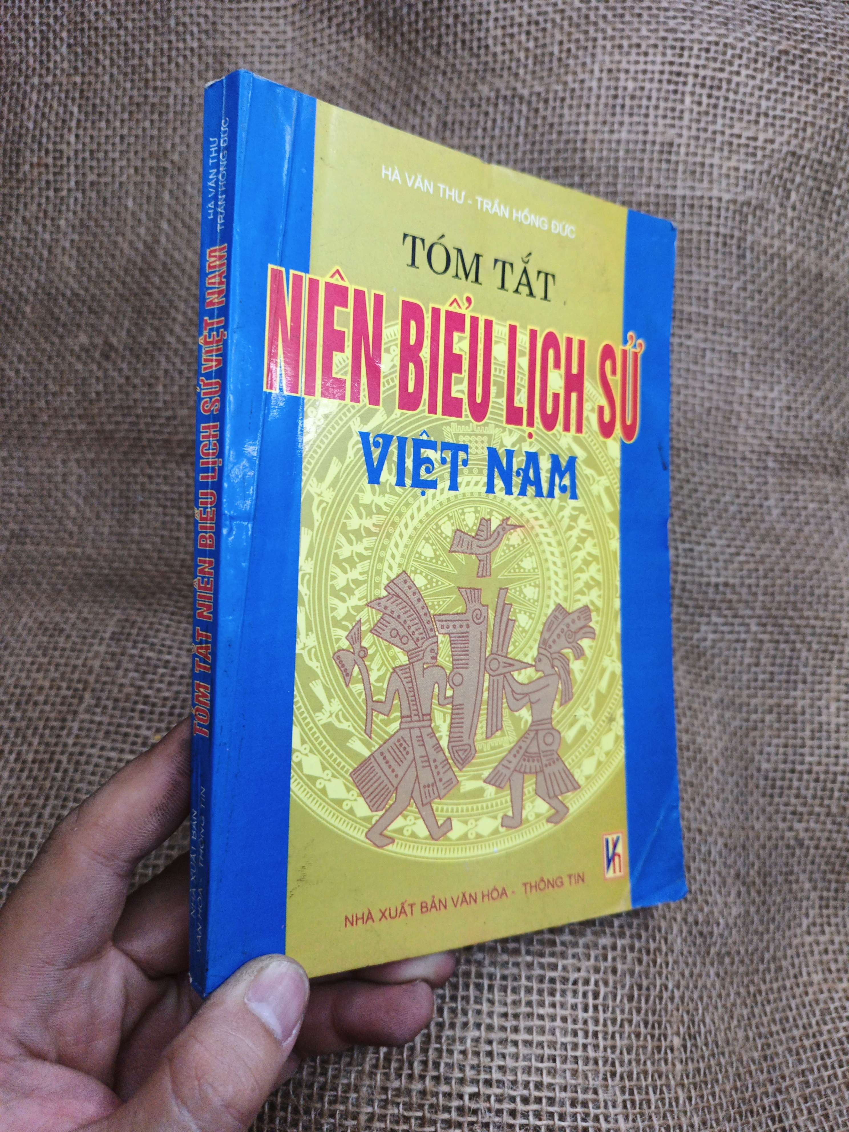 Tóm Tắt Niên Biểu Lịch Sử Việt Nam - Hà Văn Thư, Trần Hồng Đức 1999 mới 80% ố ẫm (Sách lịch sử - triết học) HLSC