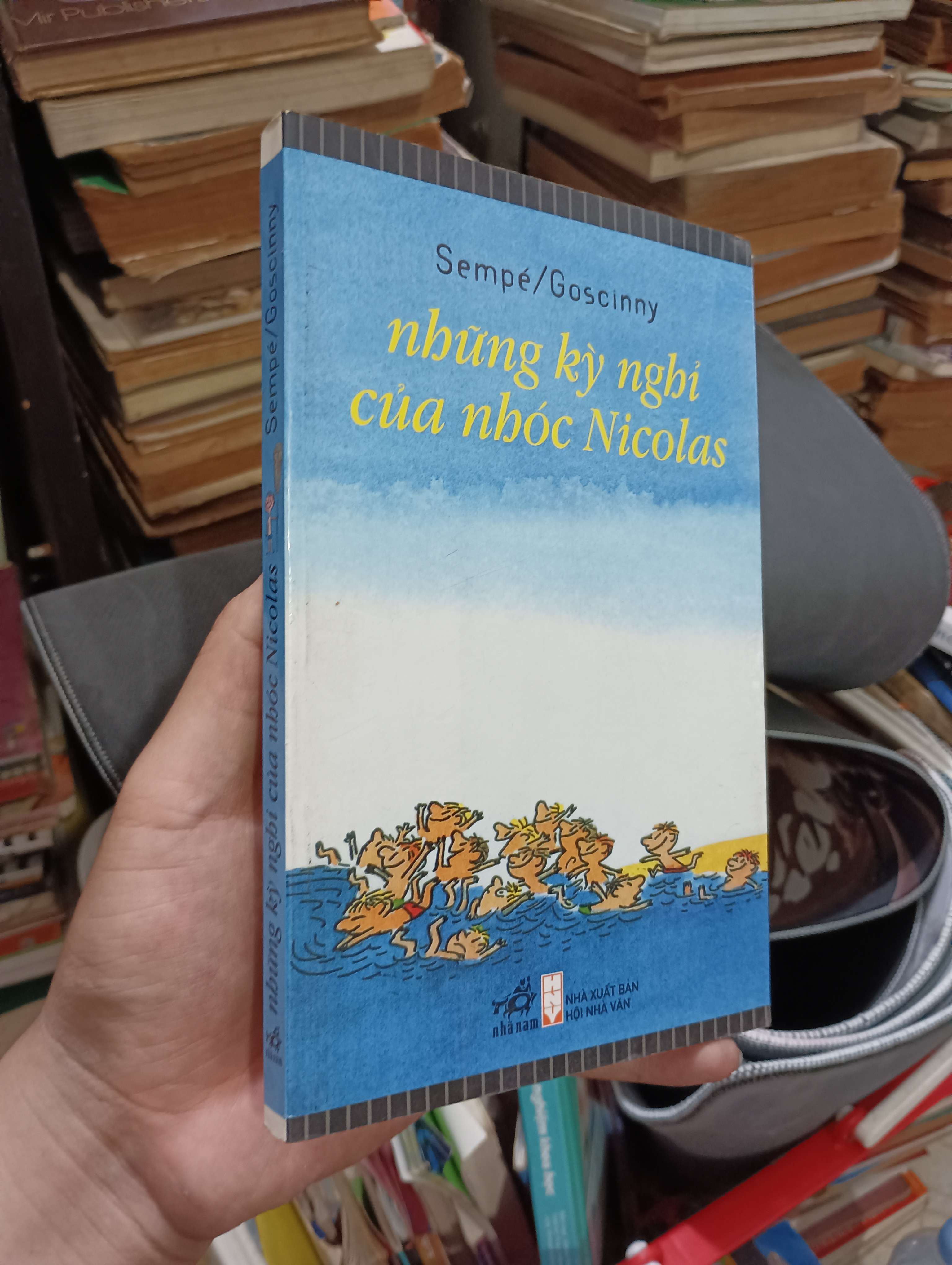 Những kỳ nghỉ của nhóc Nicolas - Sempé/Goscinny 2009 (Sách văn học) KSX