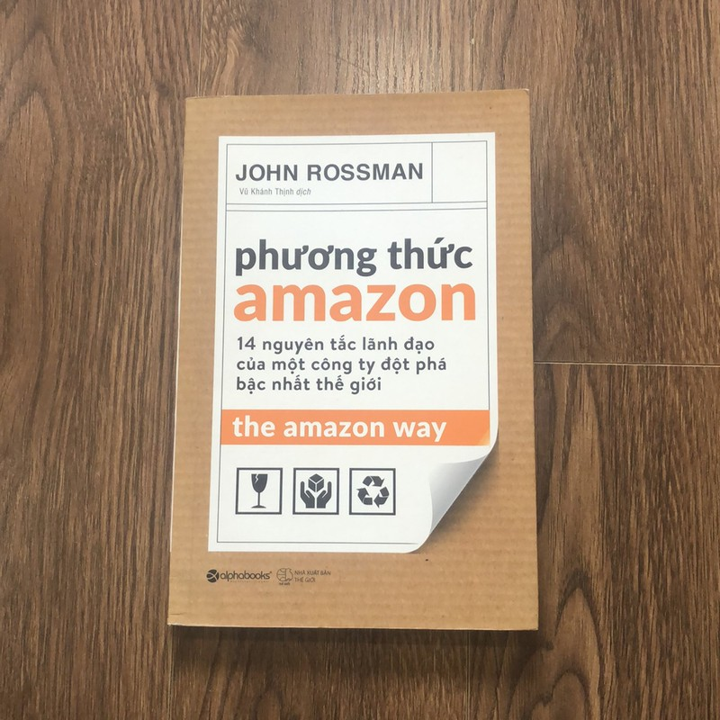 sách phương thức Amazon (Quản trị - lãnh đạo) AB