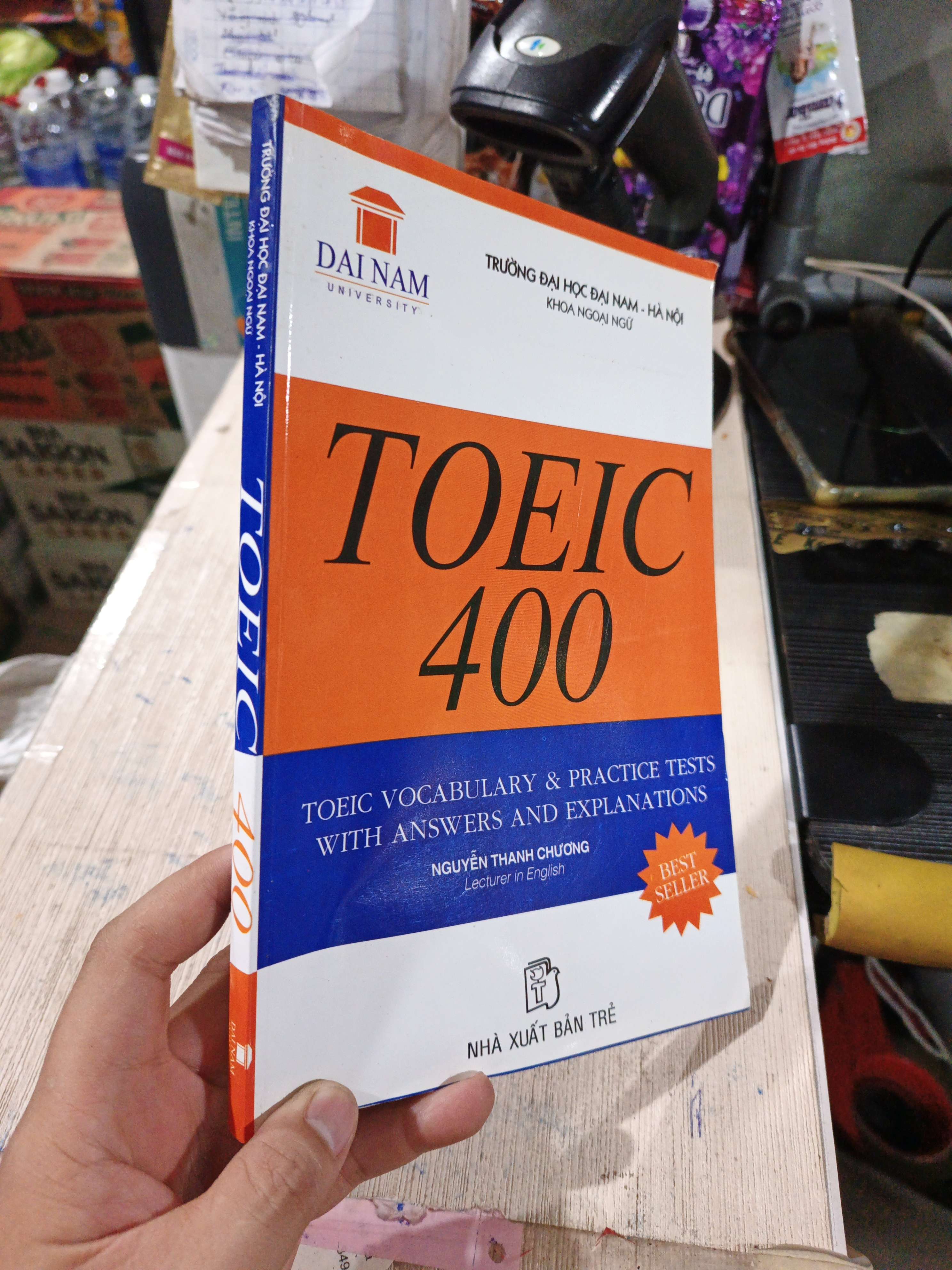 TOEIC 400 TOEIC Vocabulary & Practice Tests With Answers And Explanations - Nguyễn Thanh Chương 2011 mới 90% (Sách tự học tiếng Anh) HCM.TN