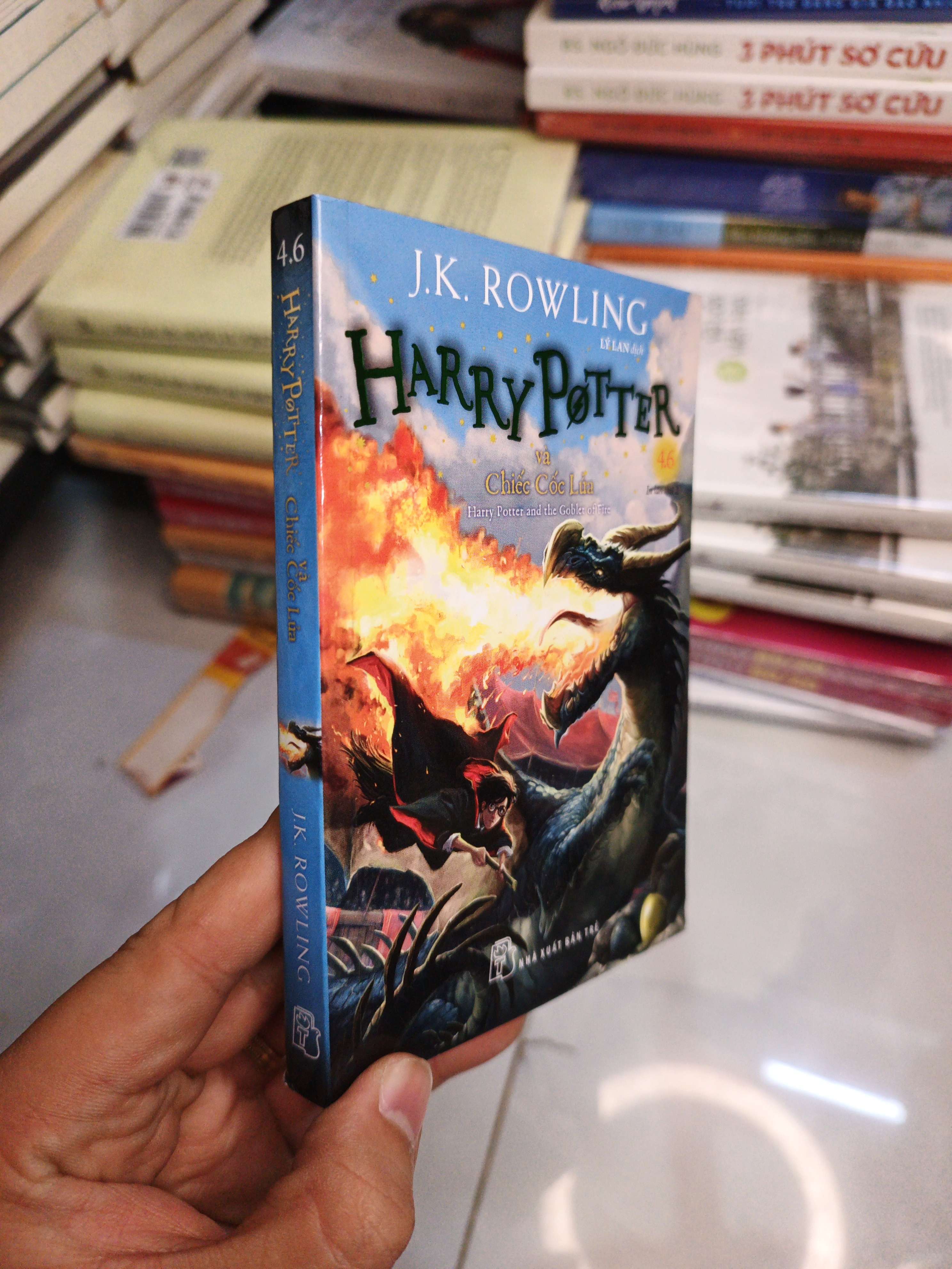 Harry Potter Và Chiếc Cốc Lửa - Tập 4.6 - J.K. Rowling 2024 mới 90% (Sách văn học) NENA (NSX)
