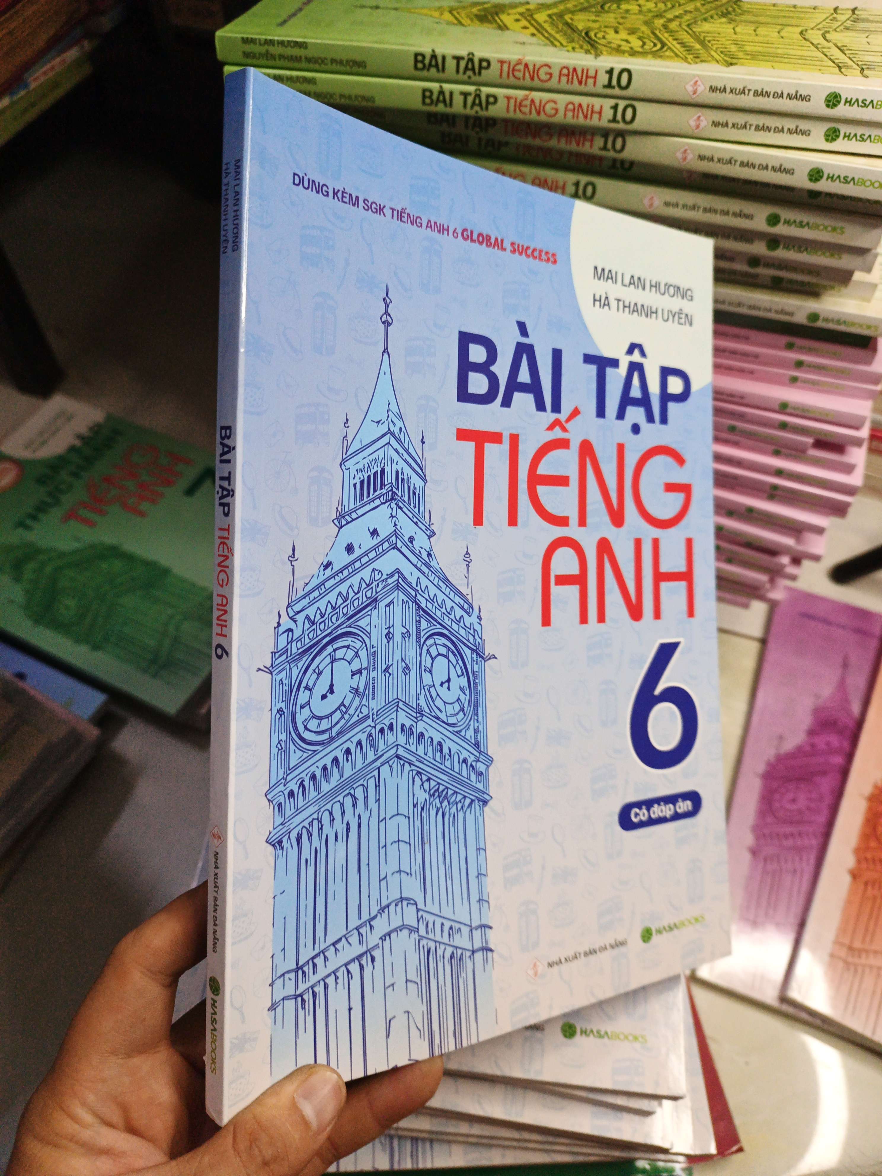 Bài Tập Tiếng Anh 6 Có Đáp Án - Mai Lan Hương, Hà Thanh Uyên mới 90% (Sách tự học tiếng Anh) NENA