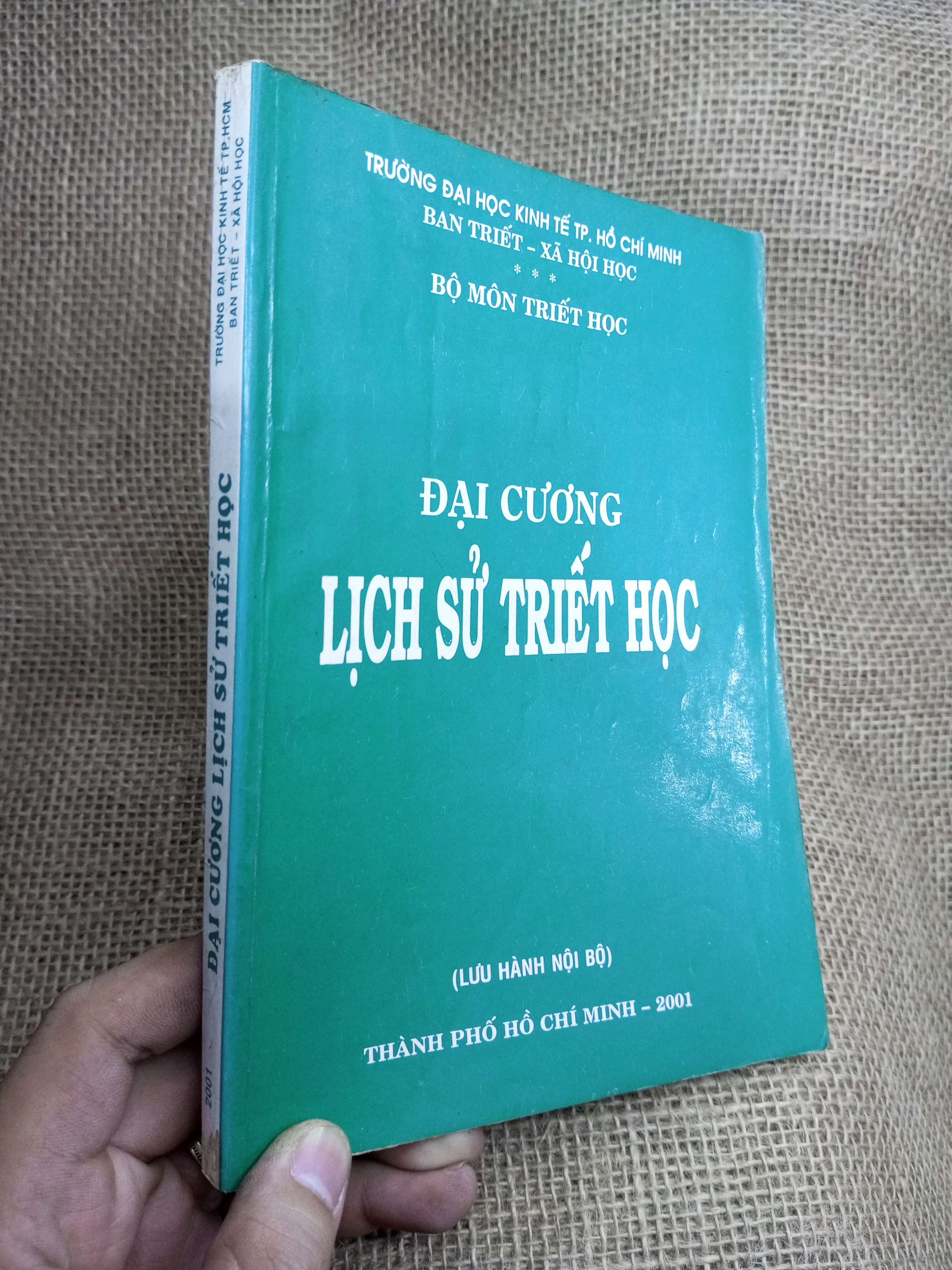 Đại Cương Lịch Sử Triết Học 2001 mới 80% ố (Giáo trình đại học - cao đẳng) HLSC