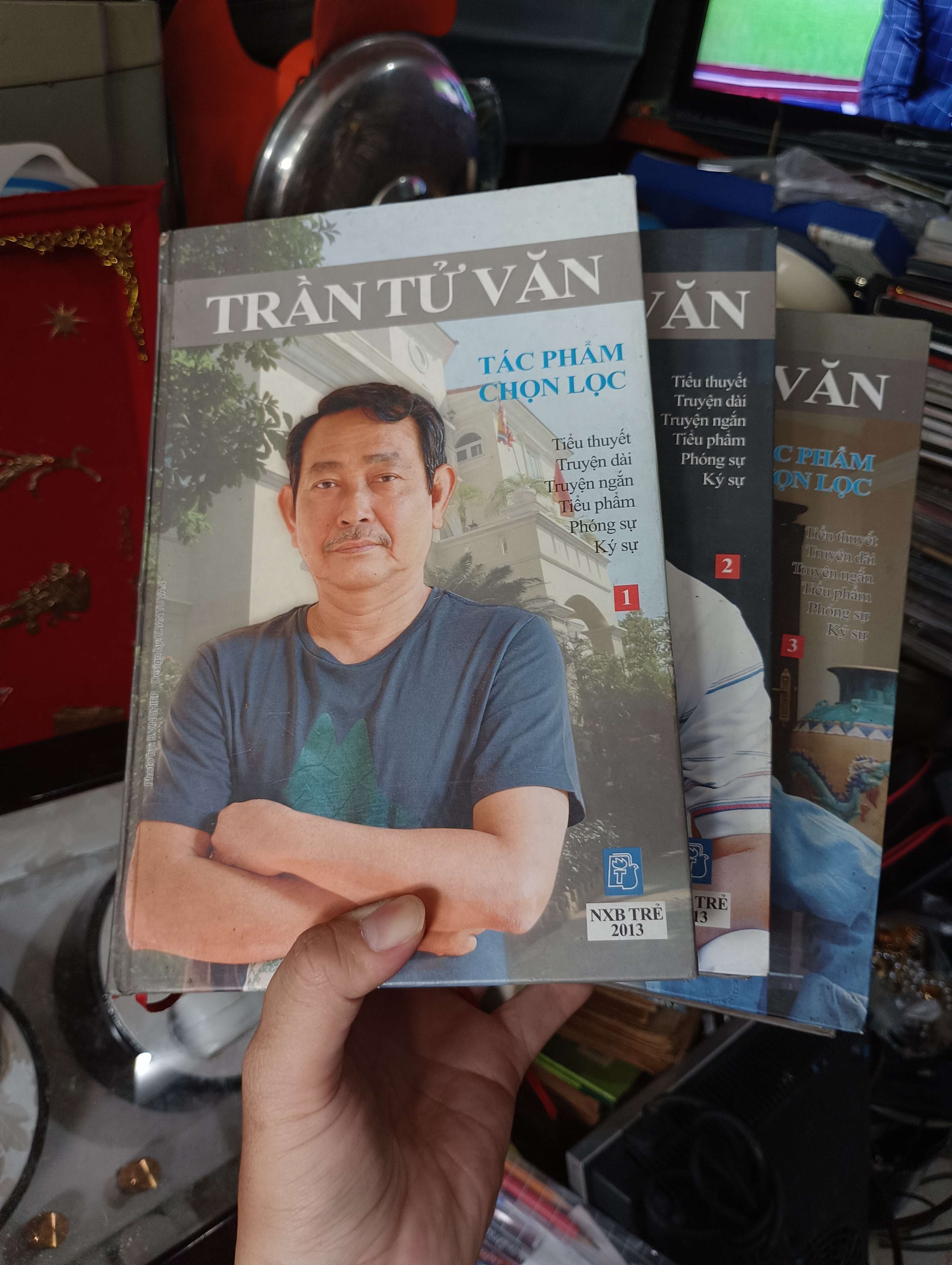 TRẦN TỬ VĂN - TÁC PHẨM CHỌN LỌC (Tập 1, 2 & 3) 2013 (Sách văn học) KSX