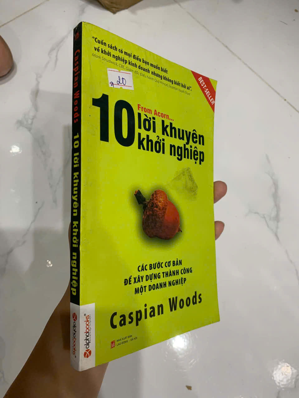 10 Lời Khuyên Khởi Nghiệp - Caspian Woods (Kinh doanh - Marketing) TKB