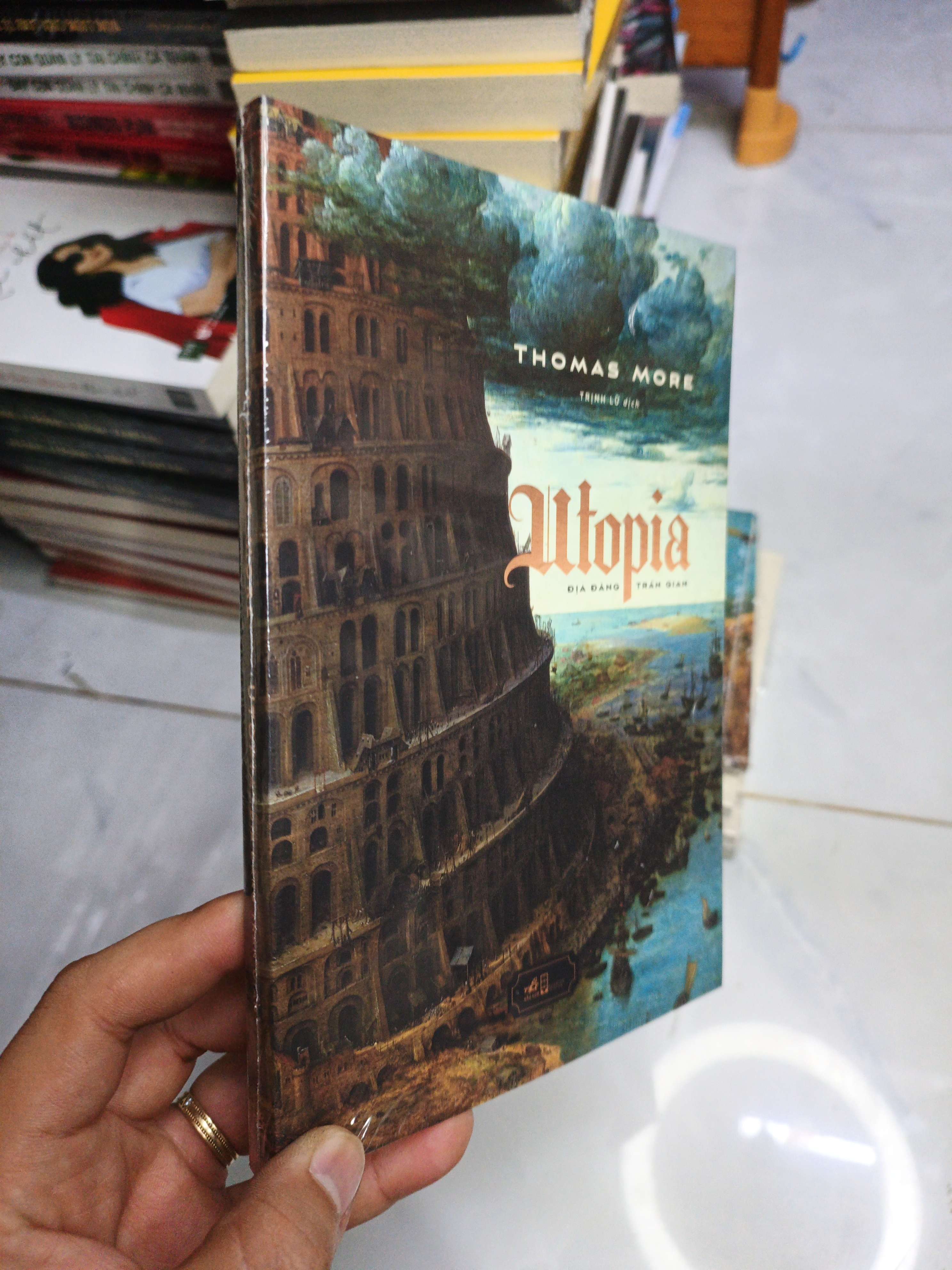 Utopia Địa Đàng Trần Gian - Thomas More mới 100% (Sách văn học) NENA