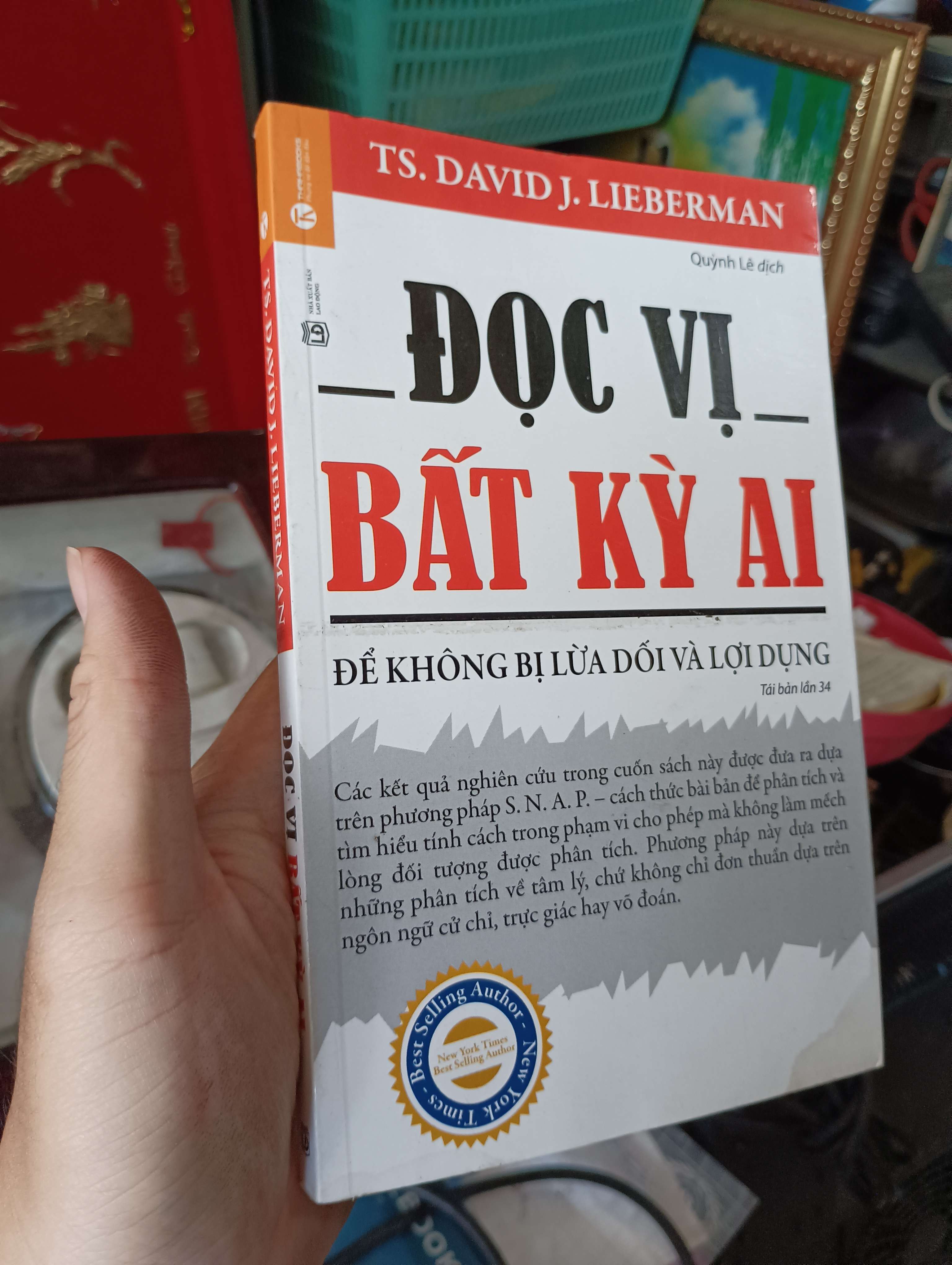 Đọc vị bất kỳ ai - TS. David J. Lieberman 2020 (Kỹ năng sống) KSX