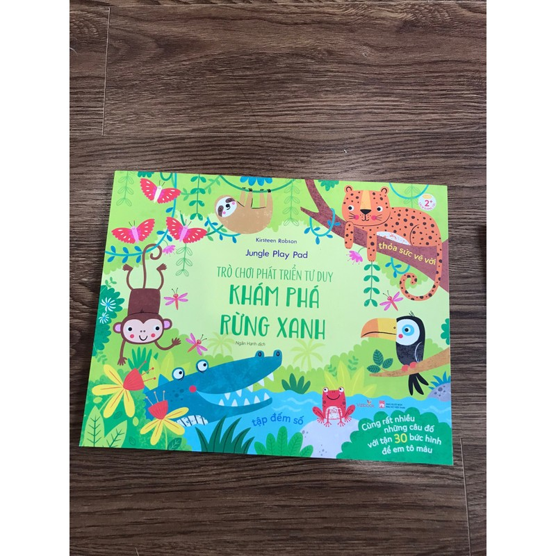 Sach Khám phá rừng xanh (Sách thiếu nhi) AB