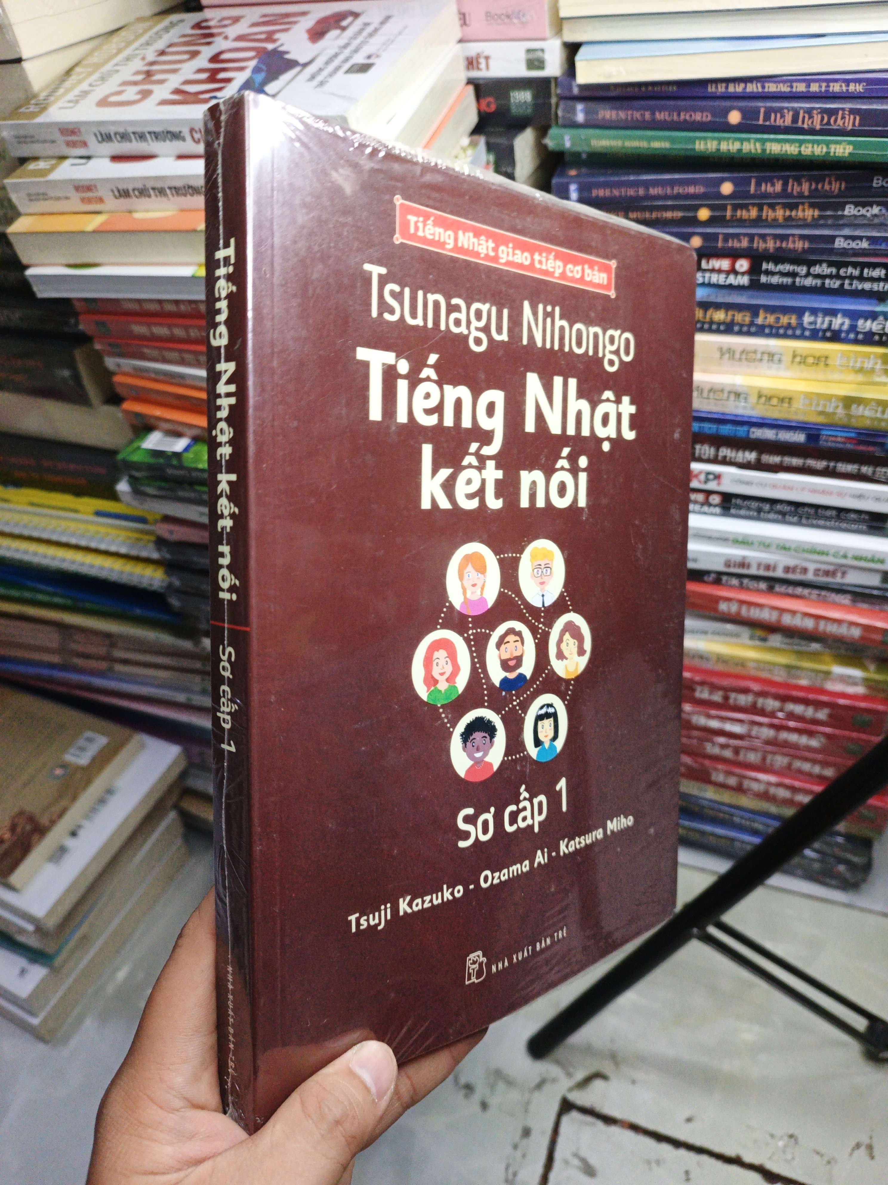 Tsunagu Nihongo Tiếng Nhật Kết Nối Sơ Cấp 1 - Tsuji Kazuko, Ozawa Ai, Katsura Miho mới 100% (Sách học tiếng Nhật) NENA