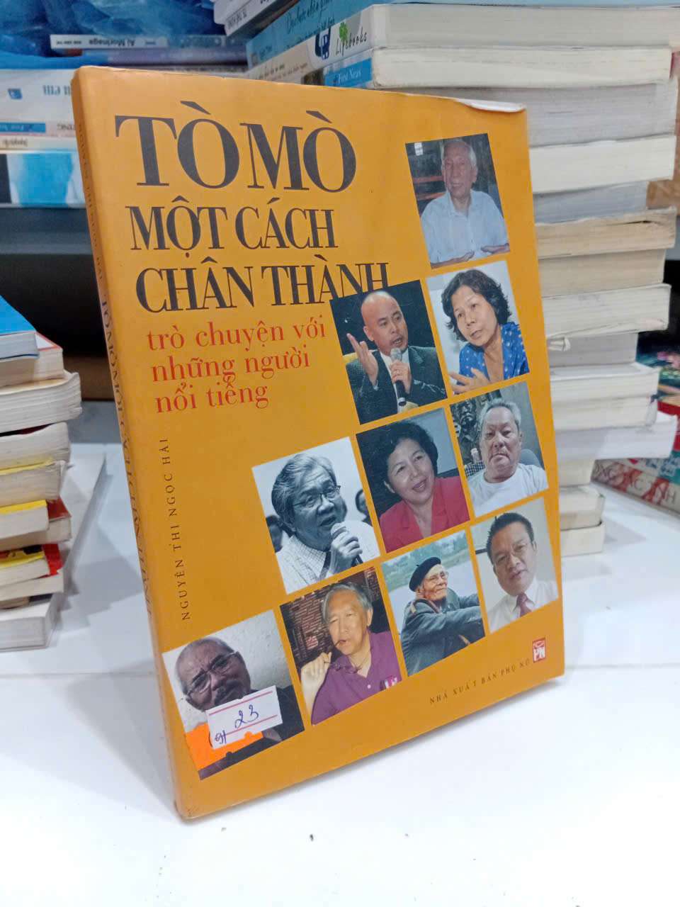 Tò Mò Một Cách Chân Thành - Trò Chuyện Với Những Người Nổi Tiếng - Nguyễn Thị Ngọc Hải (Sách văn học) TKB