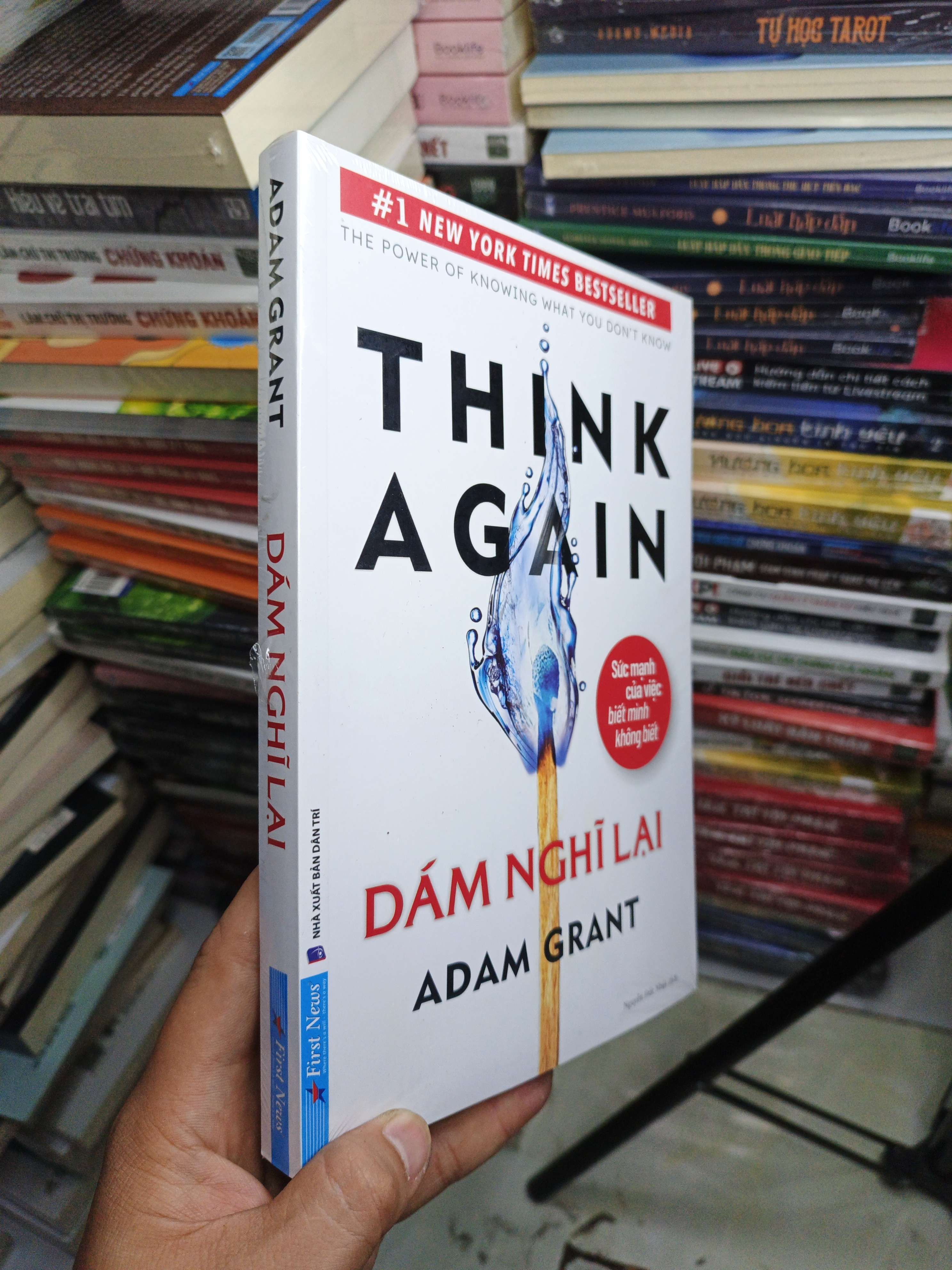 Dám Nghĩ Lại - Adam Grant mới 100% (Sách văn học) NENA