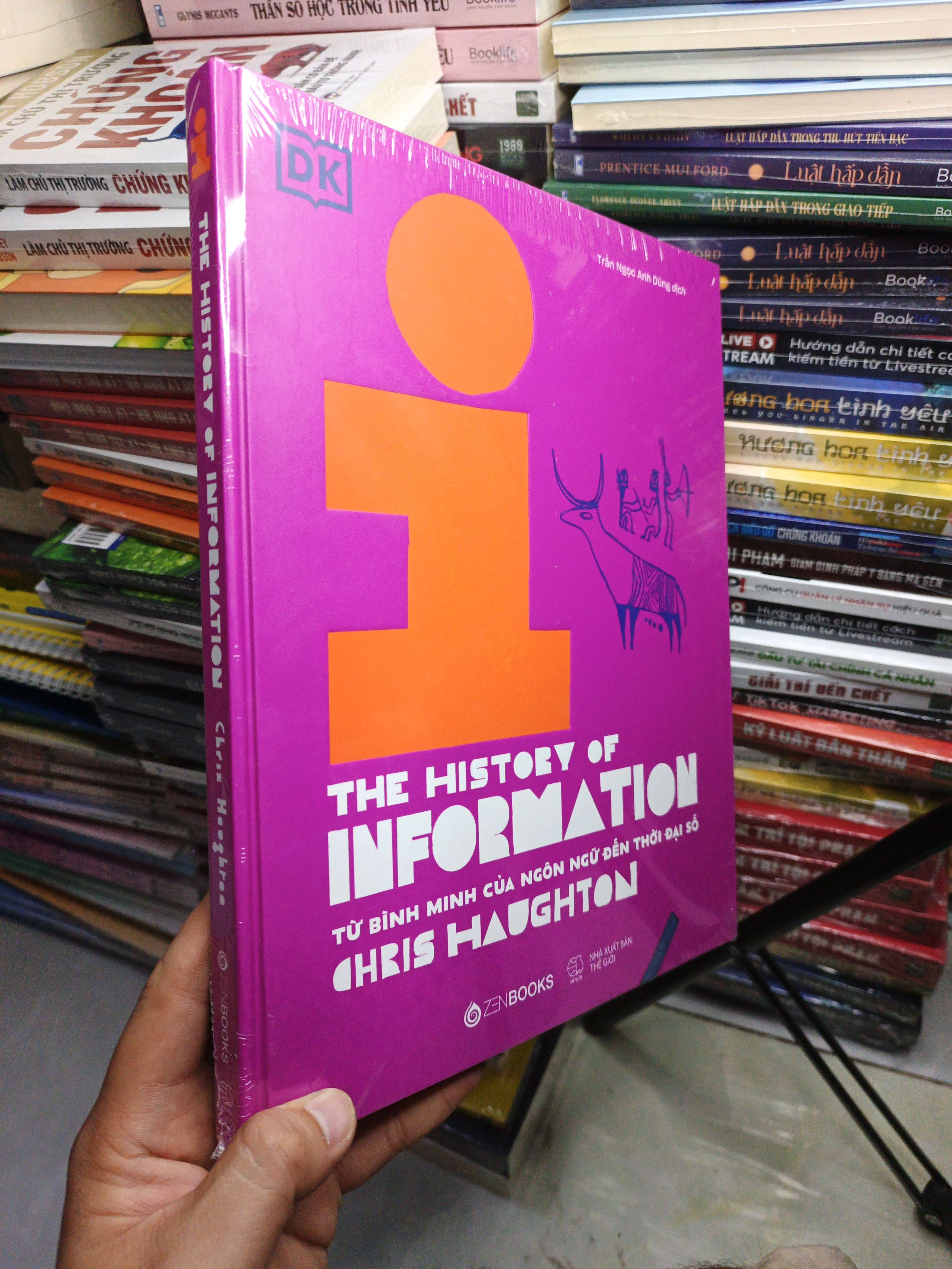 The History Of Information Từ Bình Minh Của Ngôn Ngữ Đến Thời Đại Số - Chris Haughton mới 100% (Sách văn học) NENA