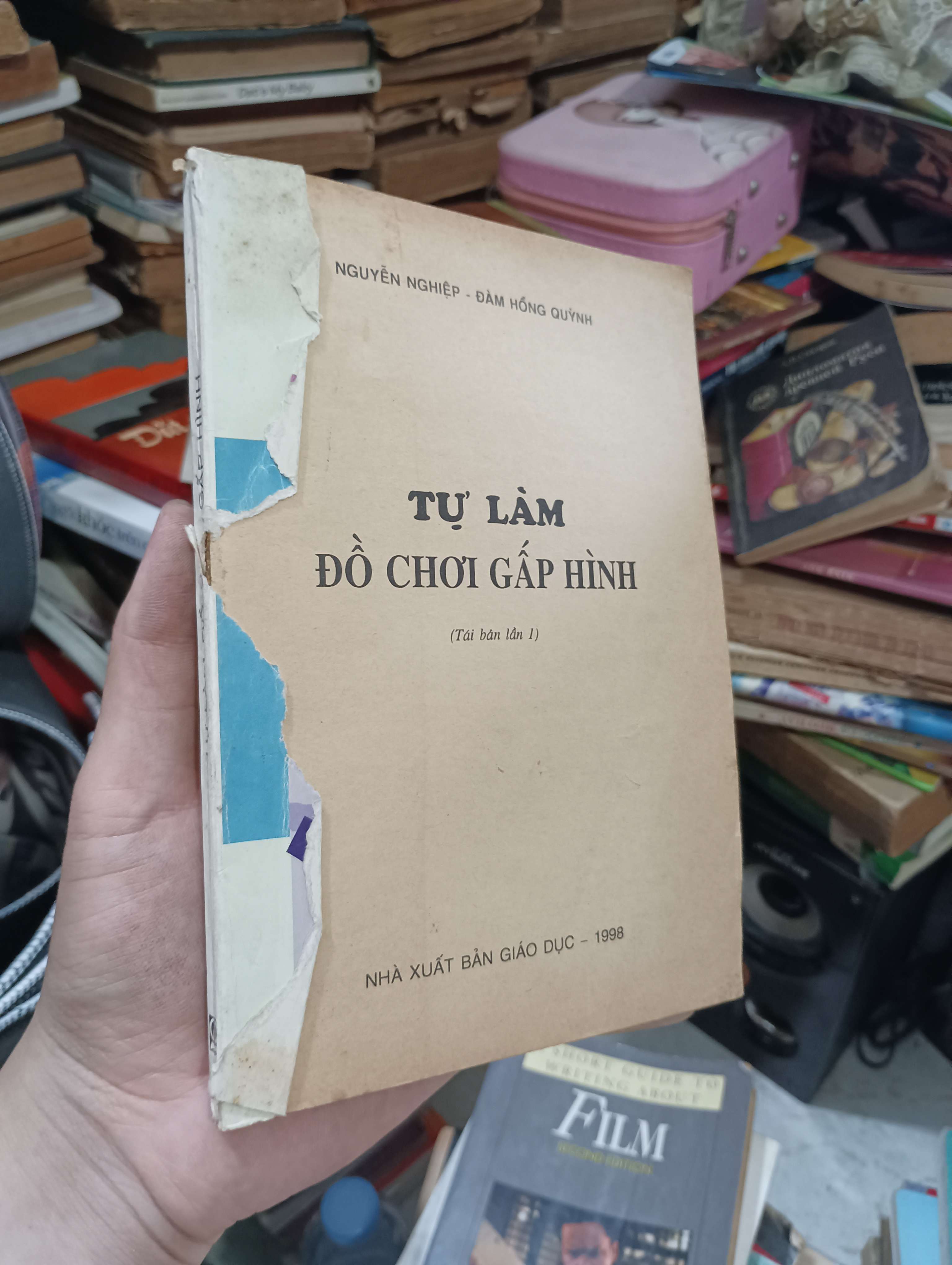 TỰ LÀM ĐỒ CHƠI GẤP HÌNH - Nguyễn Nghiệp & Đàm Hồng Quỳnh 1998 (Giáo khoa) KSX