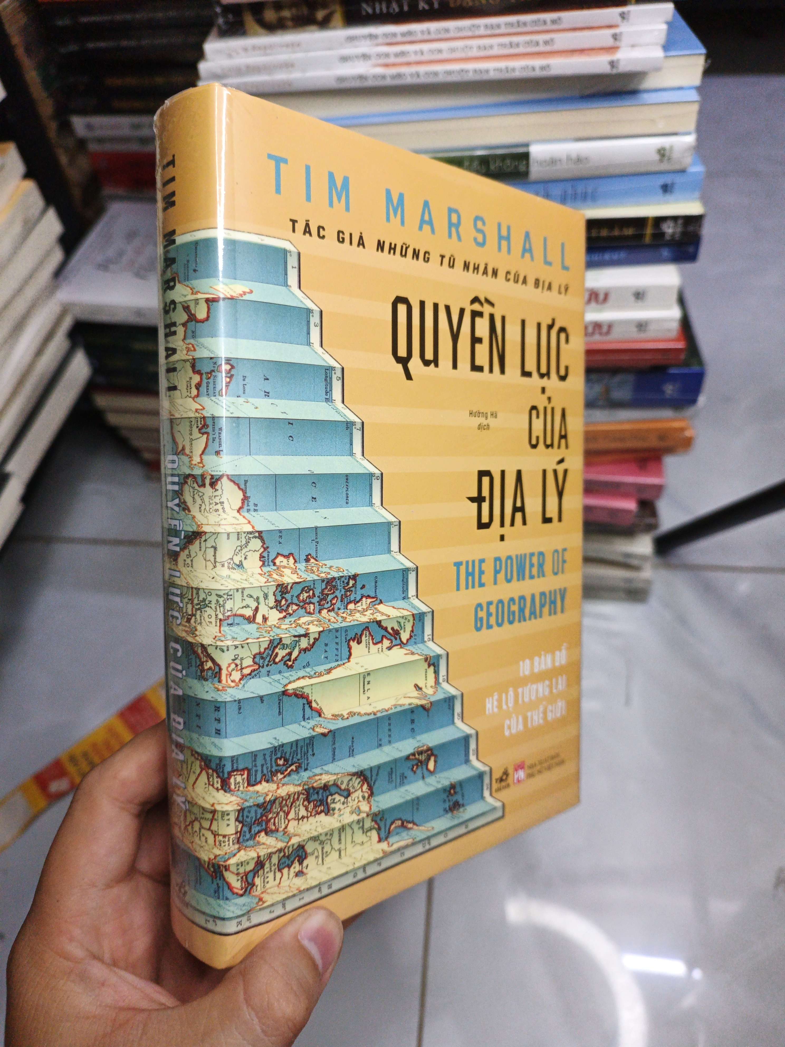 Quyền Lực Của Địa Lý - Tim Marshall mới 100% bìa cứng (Sách văn học) NENA