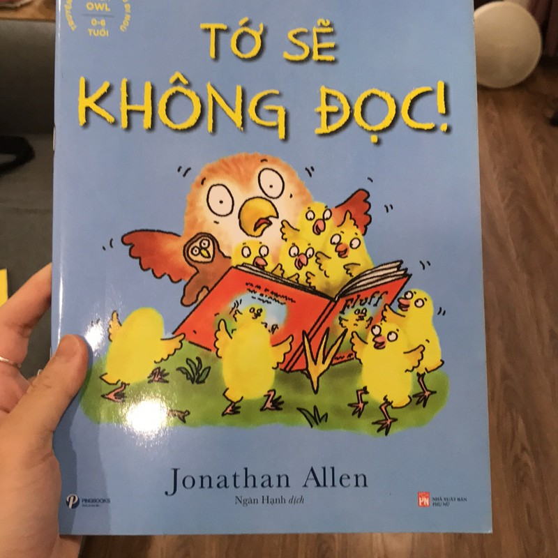 Tớ sẽ không đọc (jonathan ) (Sách thiếu nhi) AB