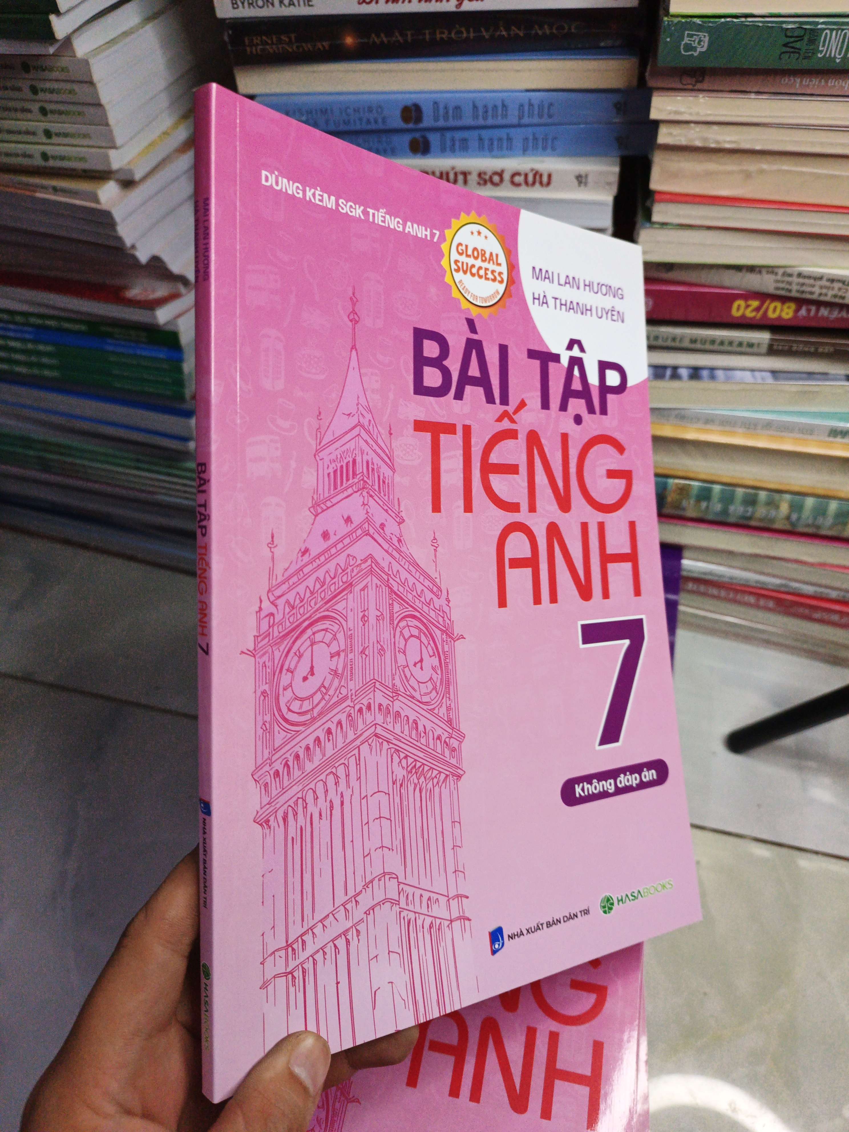 Bài Tập Tiếng Anh 7 Không Đáp Án - Mai Lan Hương, Hà Thanh Uyên mới 90% 2025 (Sách tự học tiếng Anh) NENA