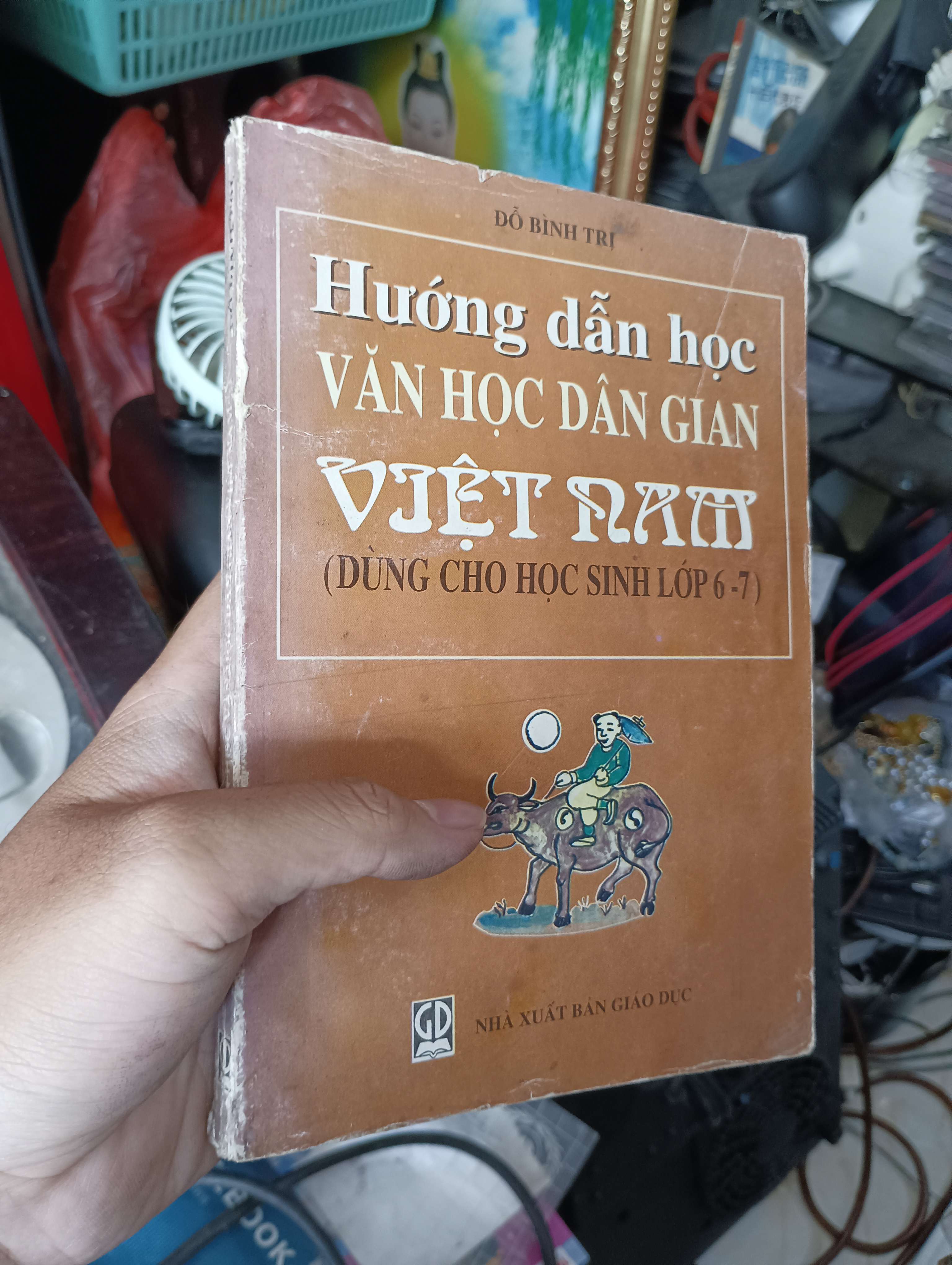 Hướng dẫn học Văn học dân gian Việt Nam (Dùng cho học sinh lớp 6-7) - Đỗ Bình Trị 1998 (Sách văn học) KSX