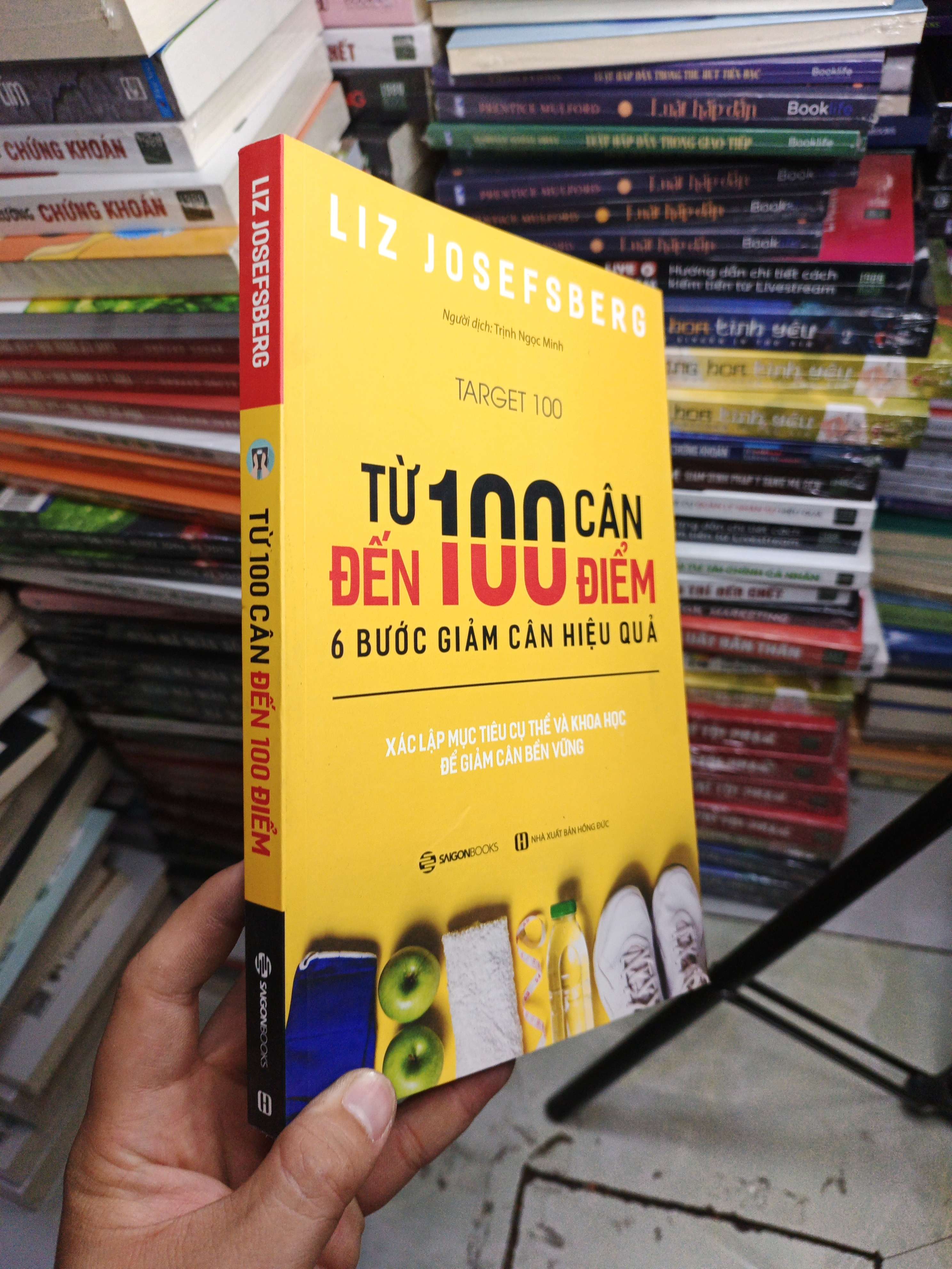 Từ 100 Cân Đến 100 Điểm: 6 Bước Giảm Cân Hiệu Quả - Liz Josefsberg 2018 mới 90% (Sách Y học - Sức khỏe - Thể thao) NENA