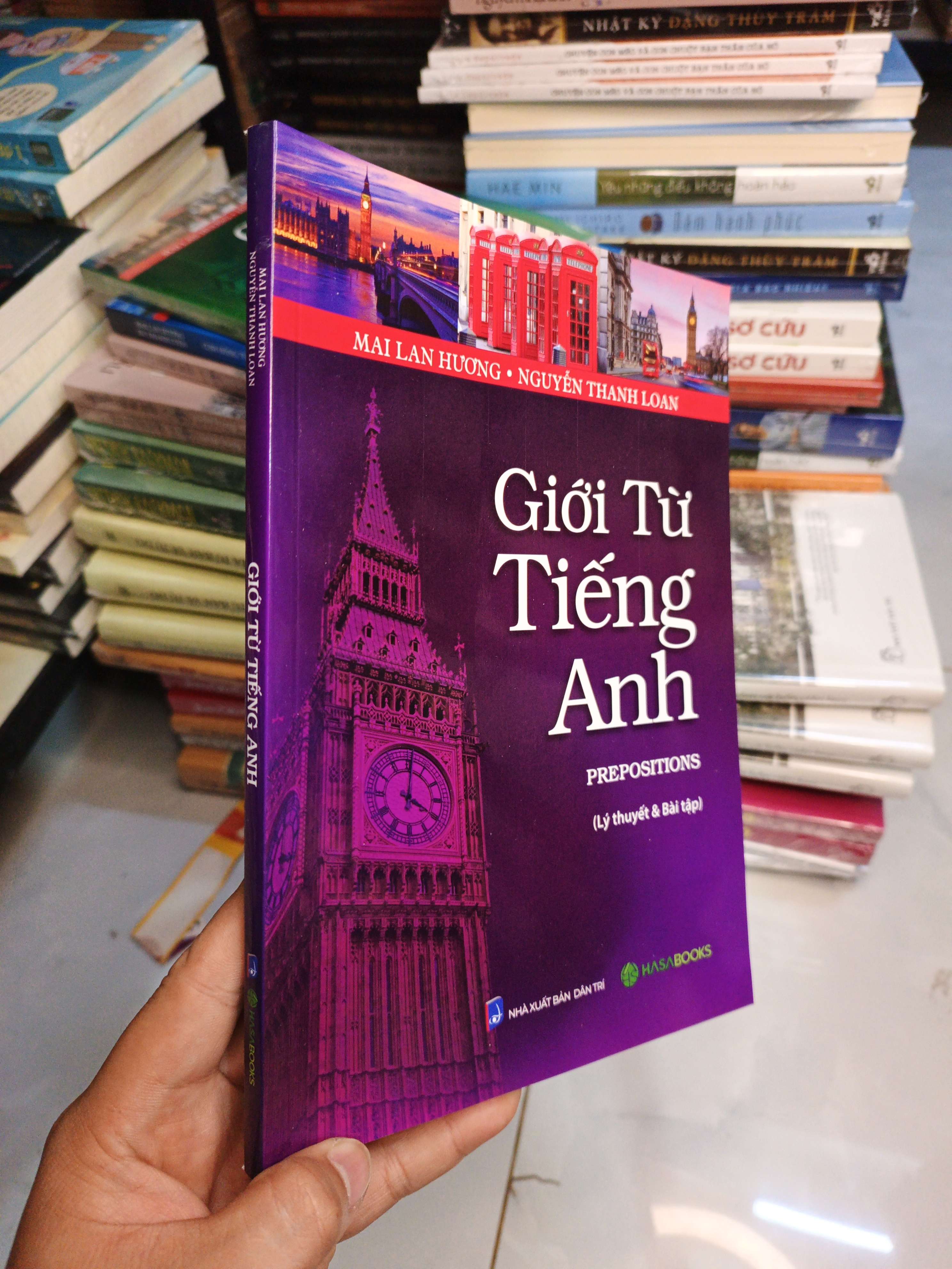 Giới Từ Tiếng Anh Prepositions - Mai Lan Hương, Nguyễn Thanh Loan 2025 mới 90% (Sách tự học tiếng Anh) NENA