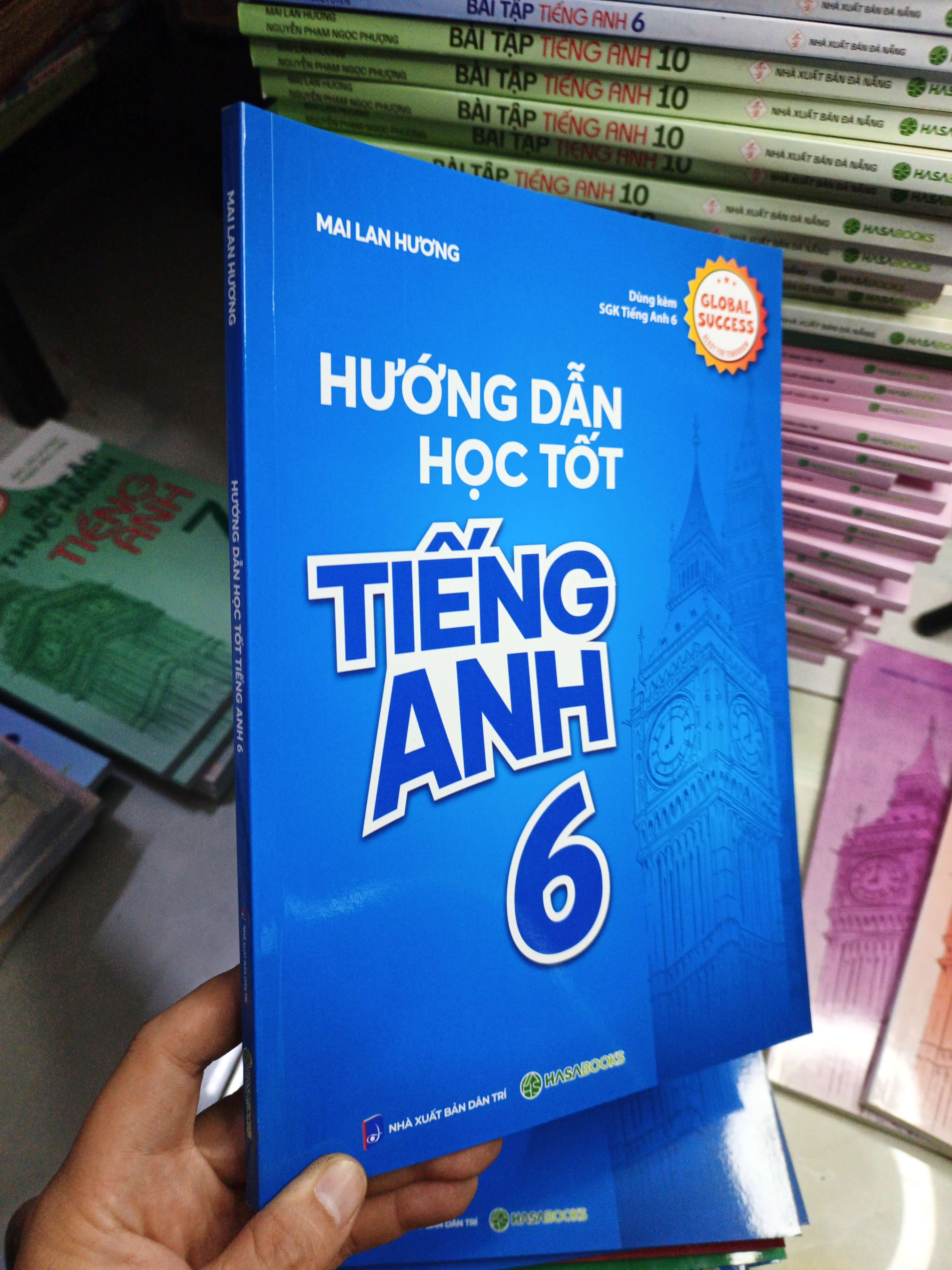 Hướng Dẫn Học Tốt Tiếng Anh 6 - Mai Lan Hương mới 90% (Sách tự học tiếng Anh) NENA