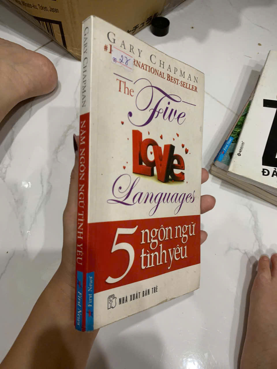 5 Ngôn Ngữ Tình Yêu - Gary Chapman (Sách văn học) TKB
