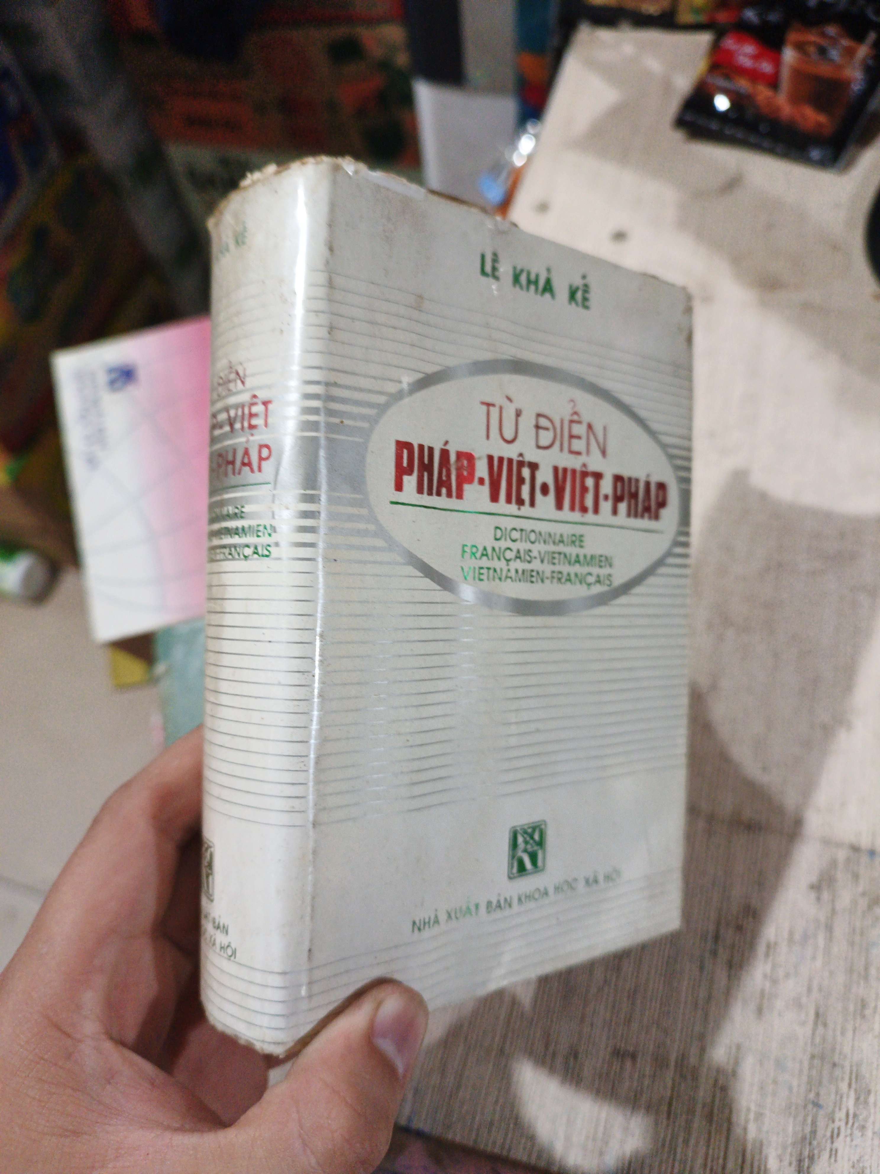 Từ Điển Pháp - Việt - Việt - Pháp Dictionnaire Francais-Vietnamien Vietnamien-Francais - Lê Khả Kế 1990 mới 80% (Sách học tiếng Pháp) HCM.TN
