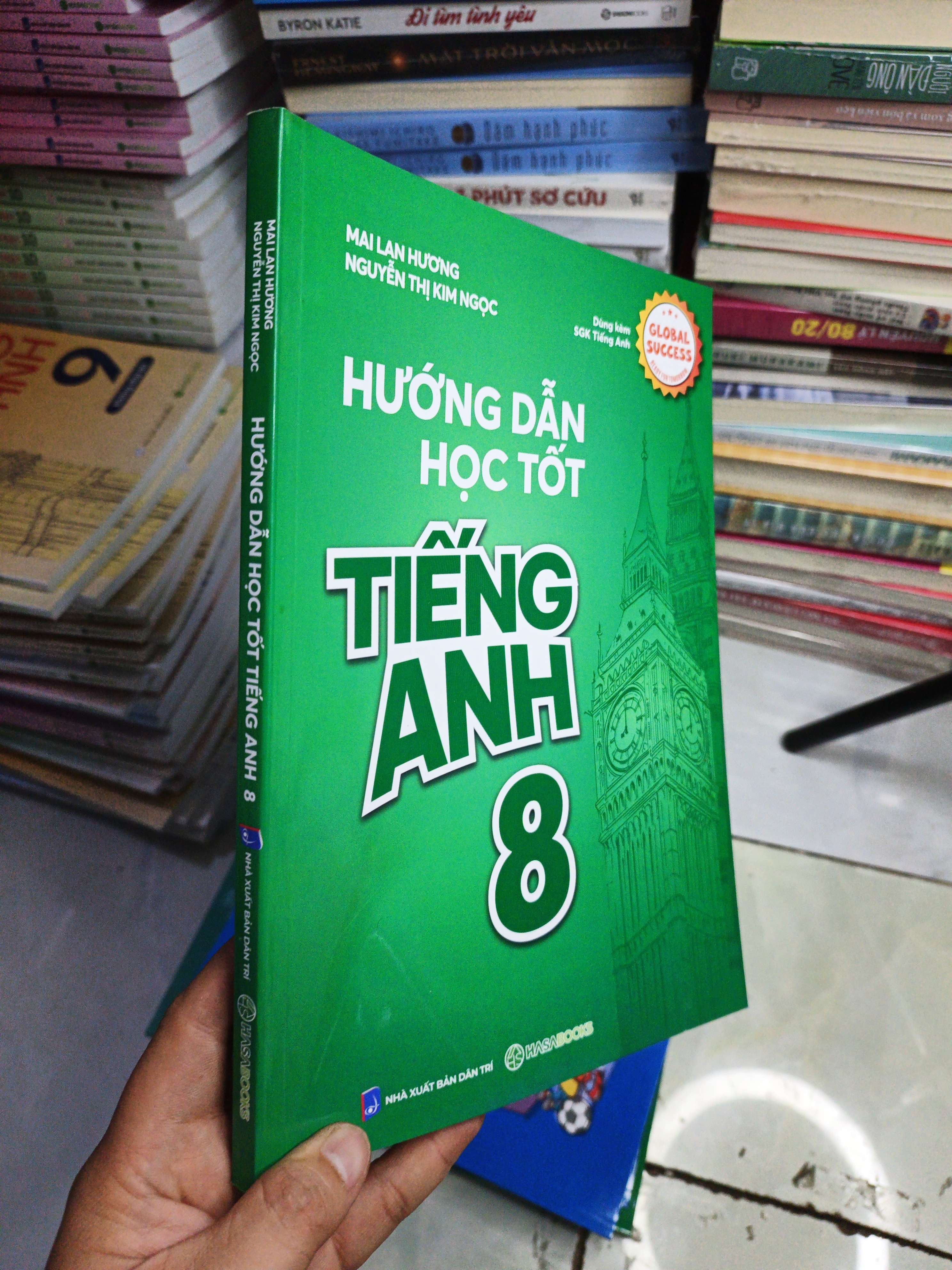 Hướng Dẫn Học Tốt Tiếng Anh 8 - Mai Lan Hương, Nguyễn Thị Kim Ngọc mới 90% (Sách tự học tiếng Anh) NENA