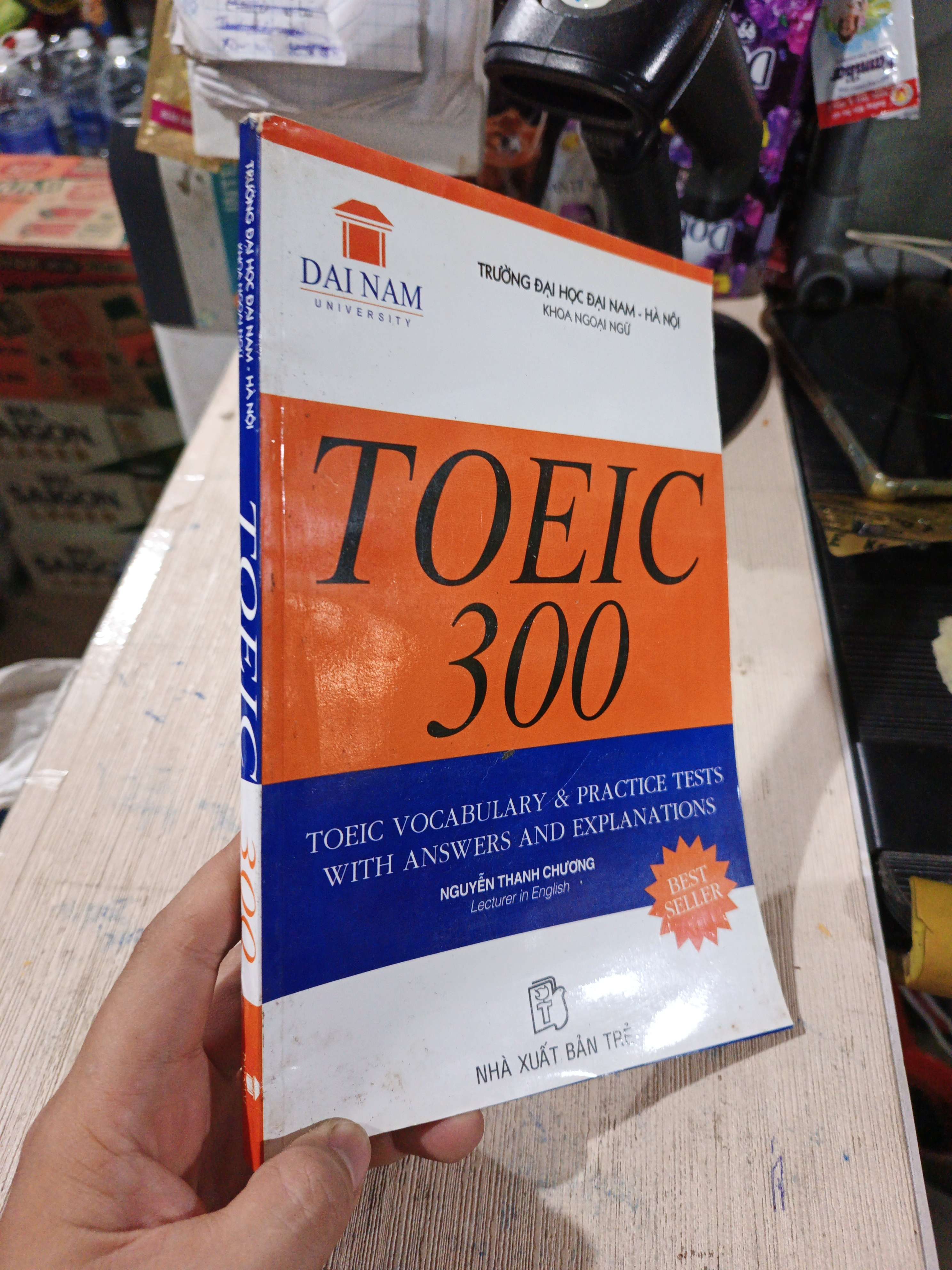 TOEIC 300 TOEIC Vocabulary & Practice Tests With Answers And Explanations - Nguyễn Thanh Chương 2011 mới 90% (Sách tự học tiếng Anh) HCM.TN