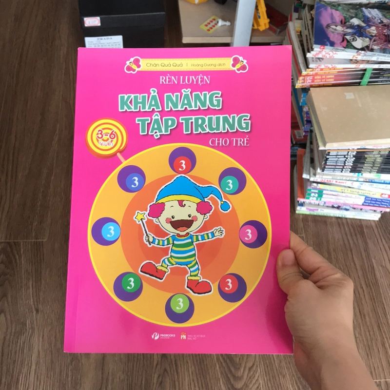 Rèn luyện khả năng tập trung cho trẻ 3-6 tuổi (Kiến thức - kỹ năng cho con) AB