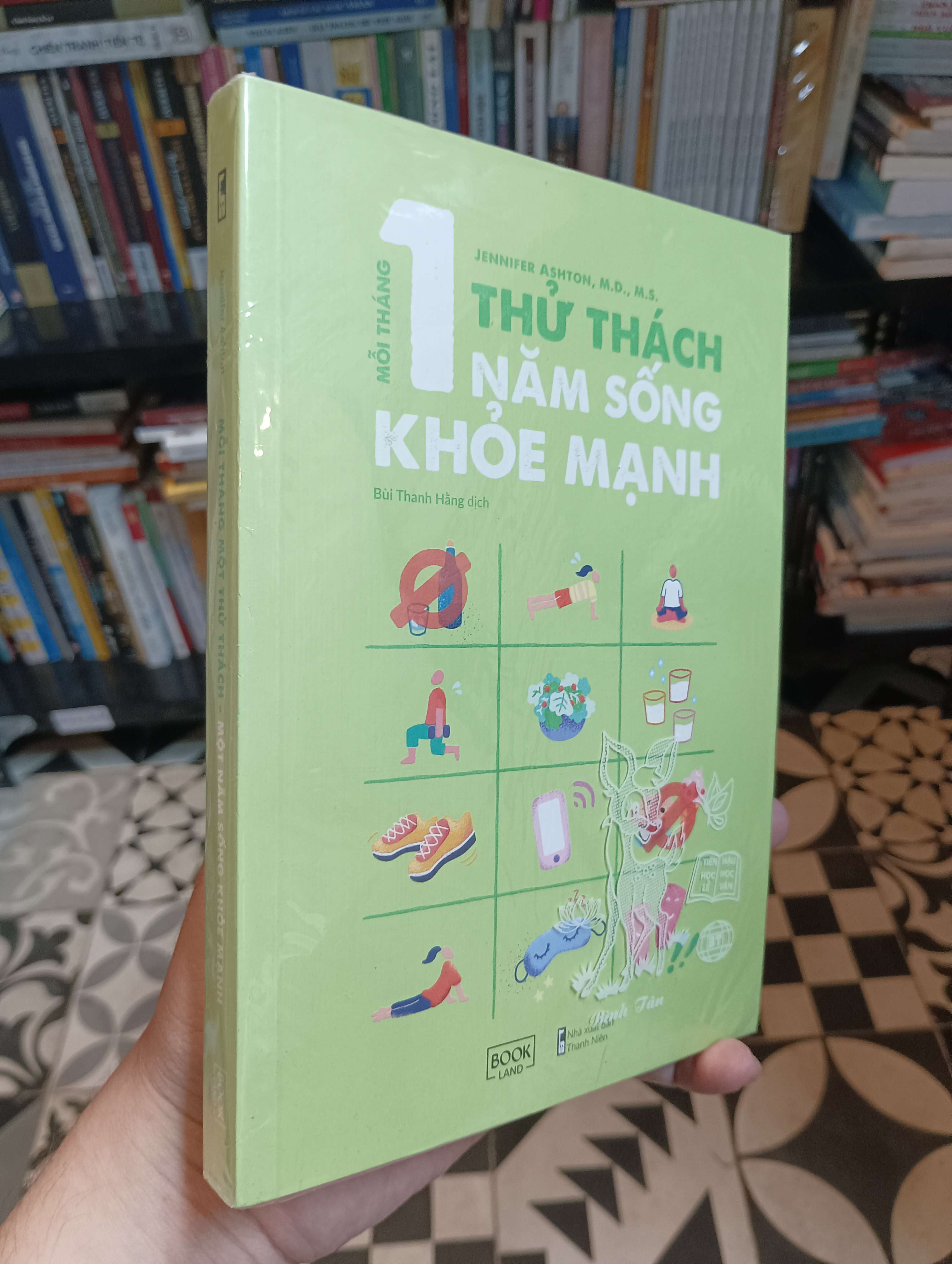 Mỗi tháng 1 thử thách, 1 năm sống khỏe mạnh - Jennifer Ashton, M.D., M.S. 2020 Mới 90% (Sách Y học - Sức khỏe - Thể thao) HTB