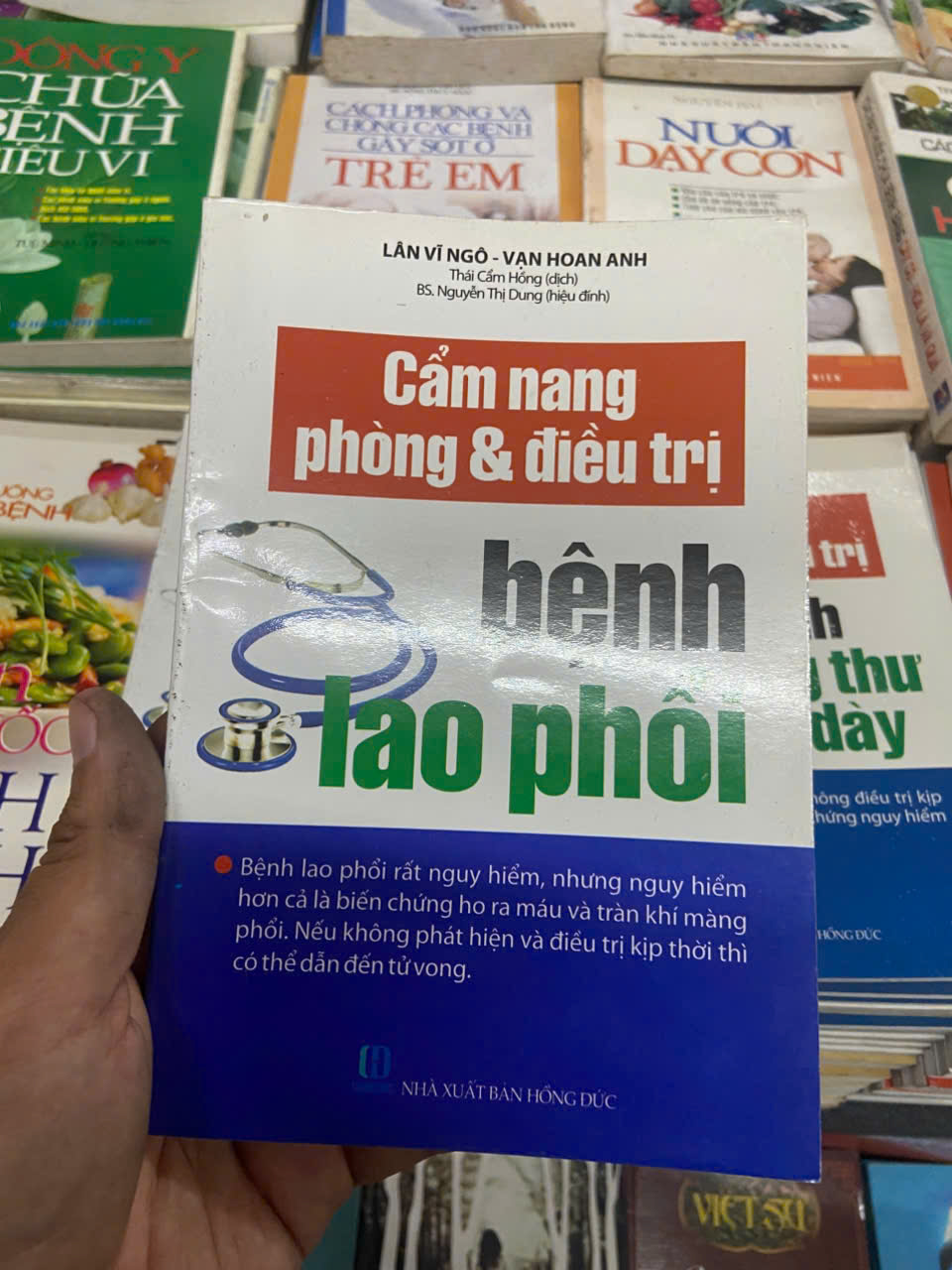 Cẩm nang phòng & điều trị bệnh lao phổi (Sách Y học - Sức khỏe - Thể thao) VAVO