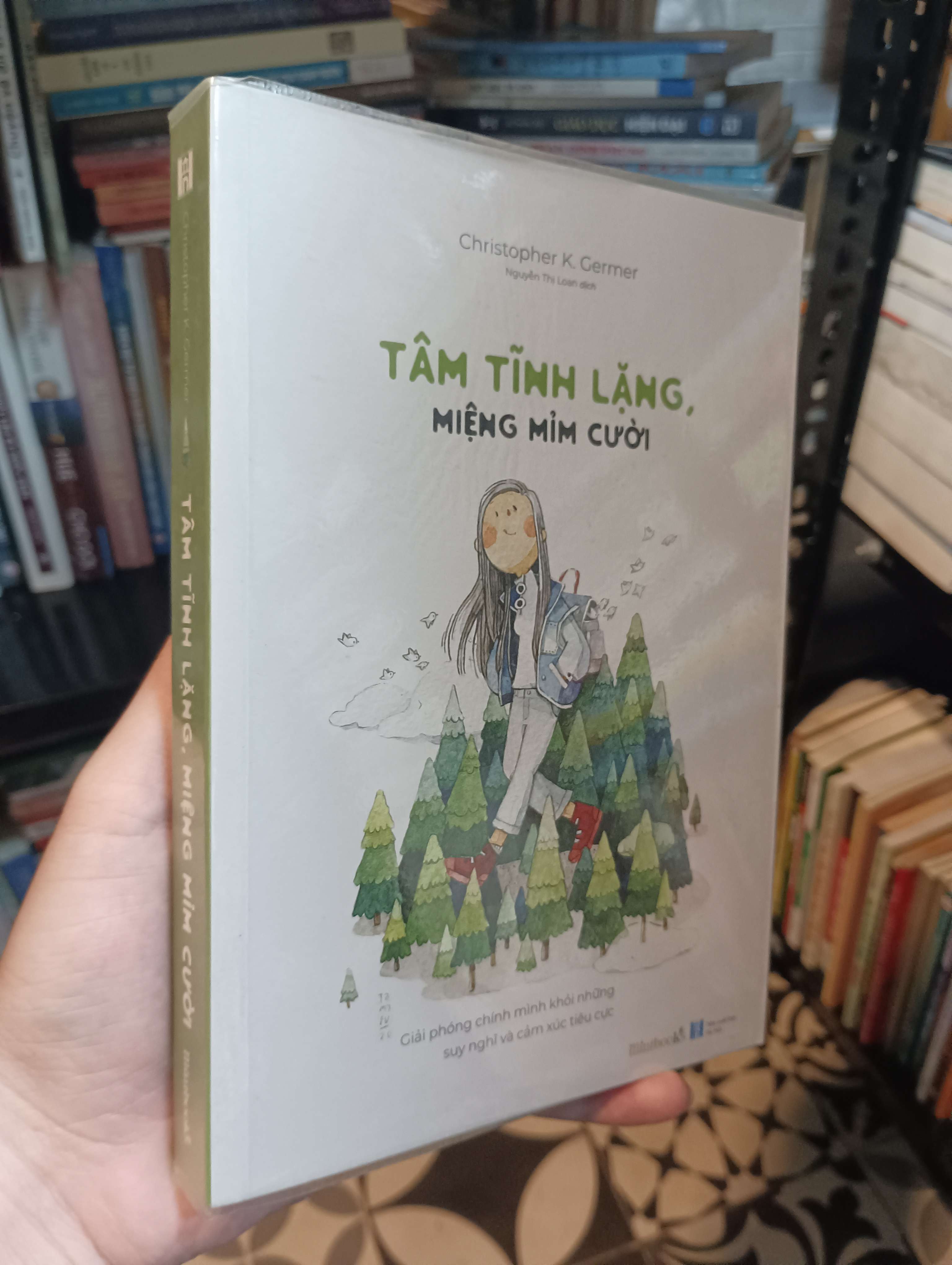 Tâm tĩnh lặng, miệng mỉm cười - Christopher K. Germer 2020 Mới 90% (Sách tâm lý học - giới tính) HTB