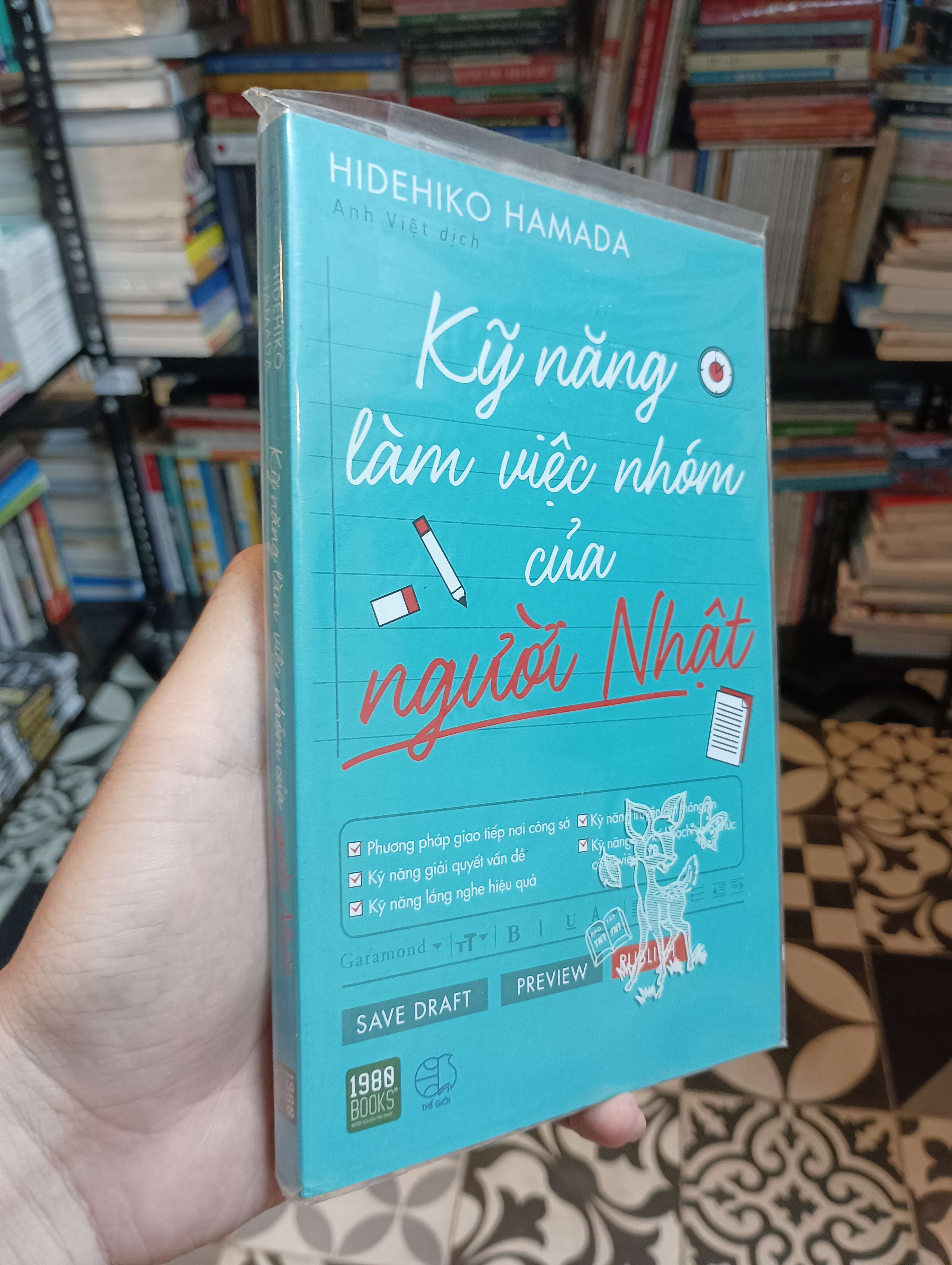Kỹ năng làm việc nhóm của người Nhật - Hidehiko Hamada 2018 Mới 90% (Kỹ năng sống) HTB