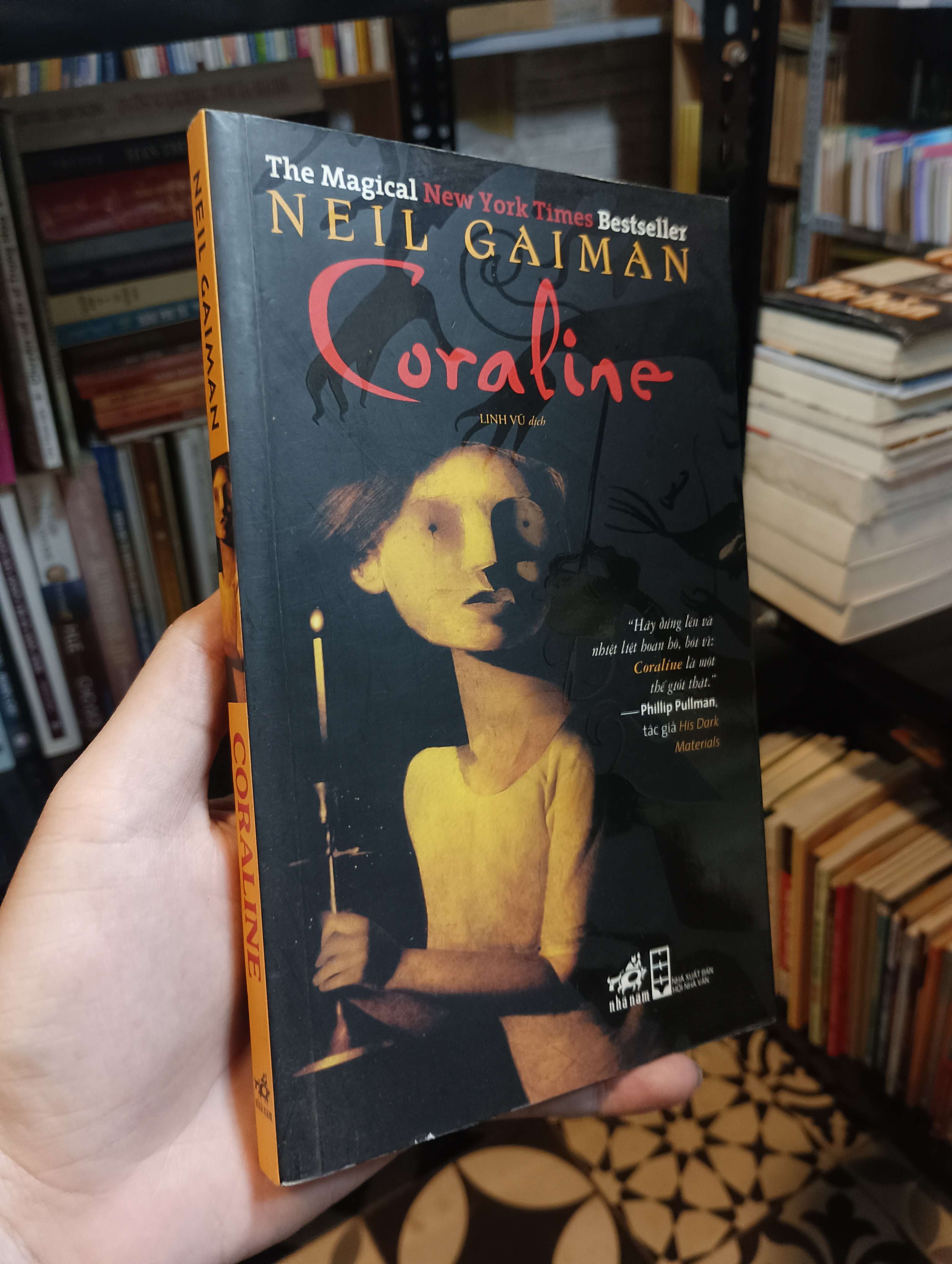 Coraline - Neil Gaiman 2022 Mới 90% (Sách văn học) HTB