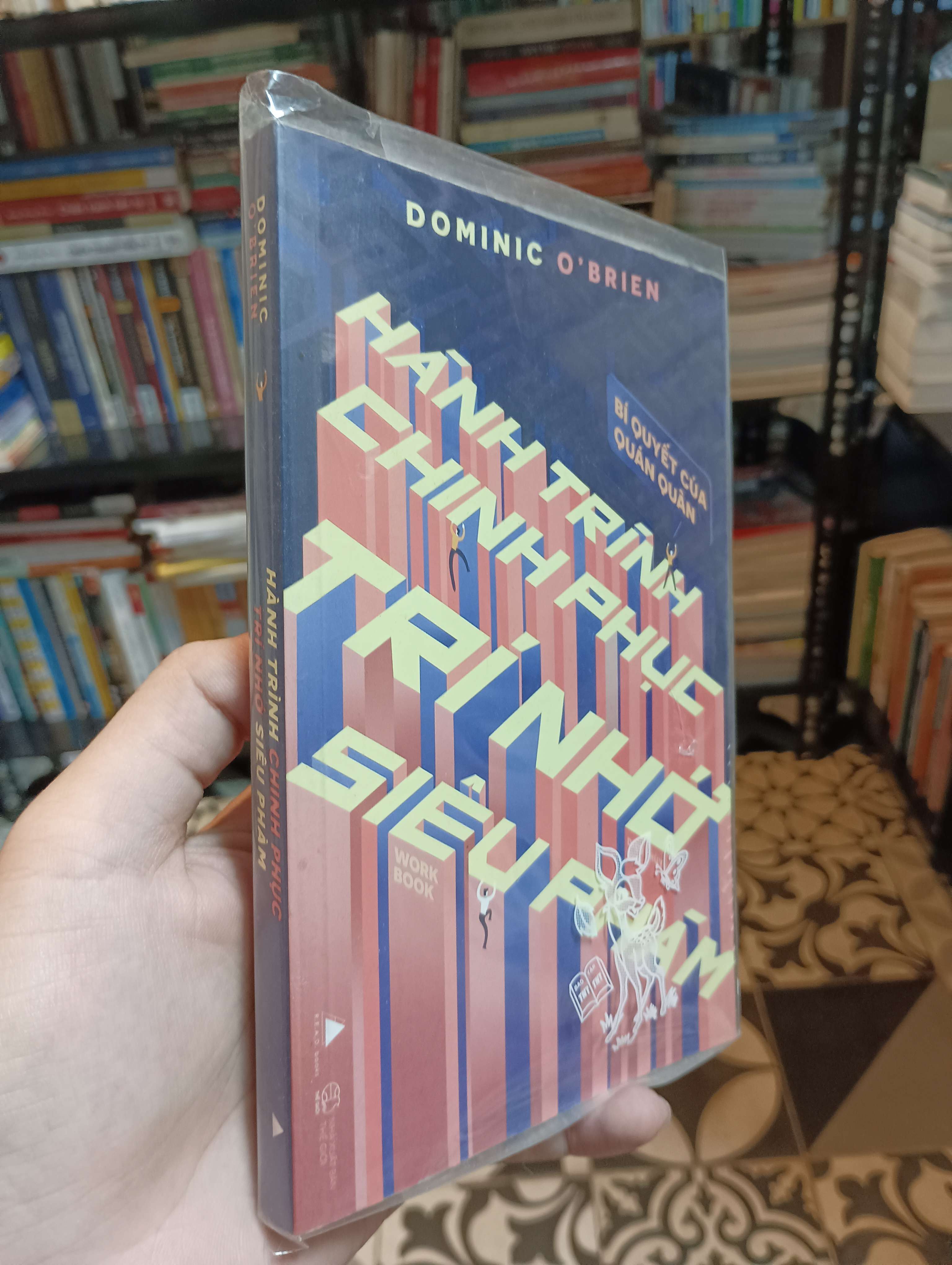 Hành trình chinh phục trí nhớ siêu phàm (Work book) - Dominic O'Brien 2017 Mới 90% (Kỹ năng sống) HTB
