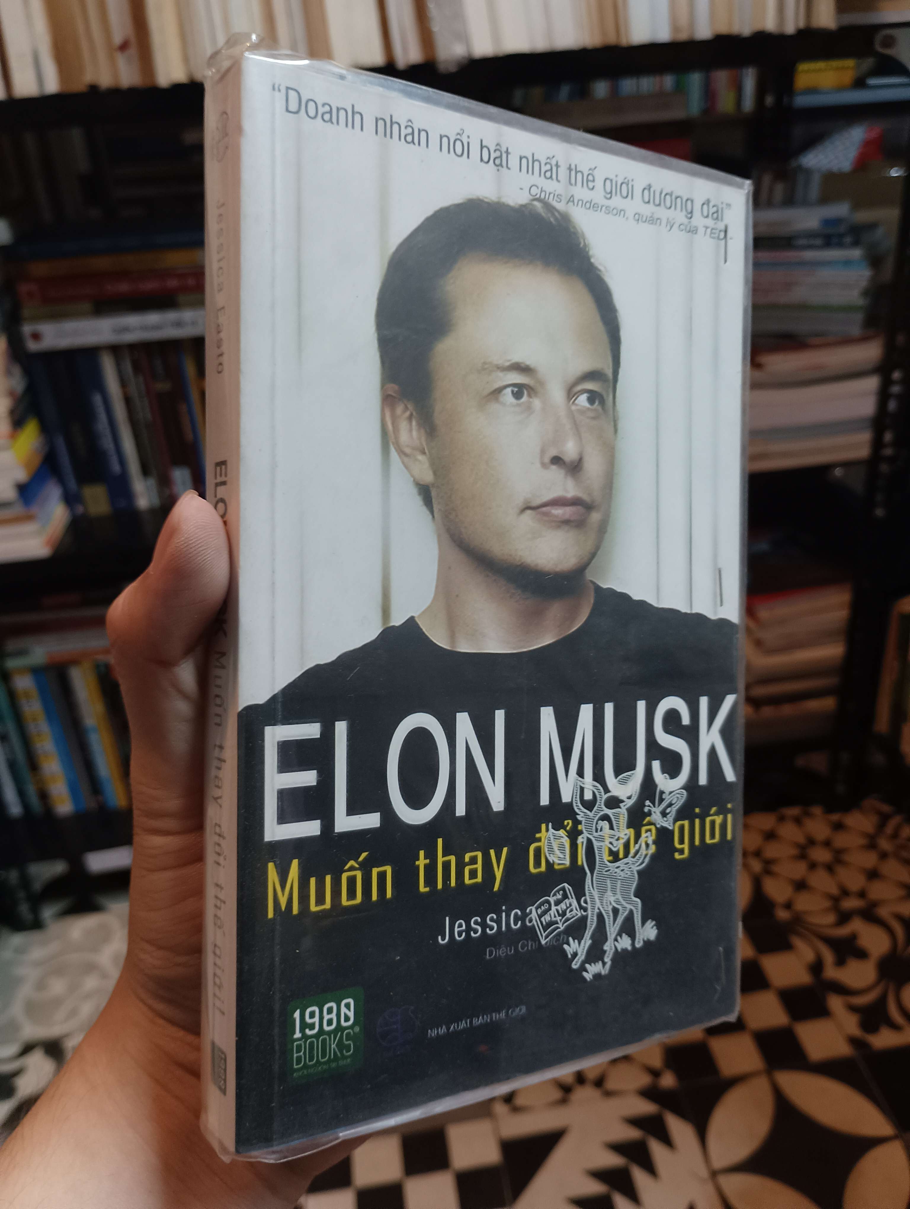 Elon Musk: Muốn thay đổi thế giới - Jessica Lasto 2017 Mới 90% (Kinh doanh - Marketing) HTB