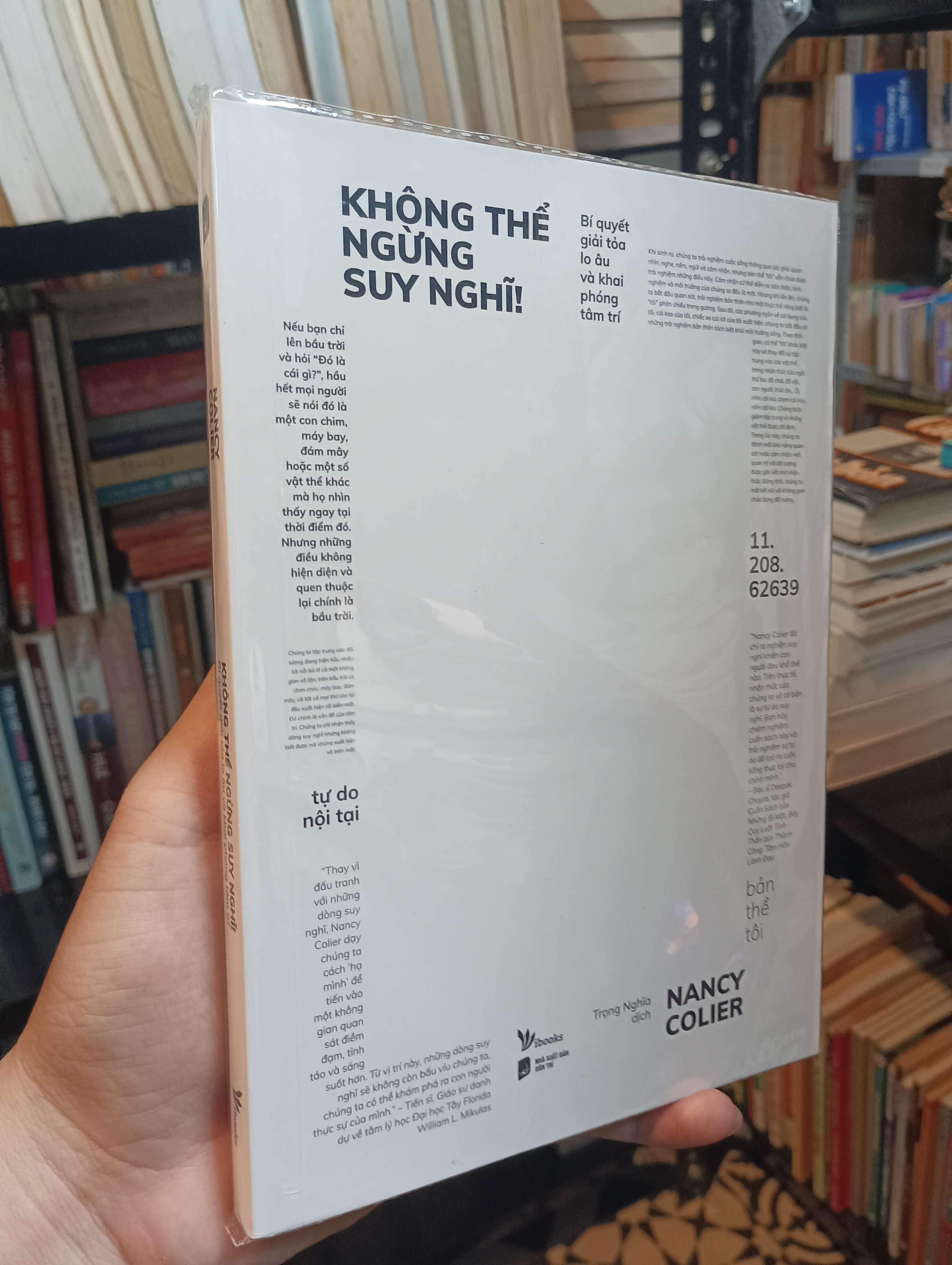 Không thể ngừng suy nghĩ! - Nancy Colier 2021 Mới 90% (Sách tâm lý học - giới tính) HTB