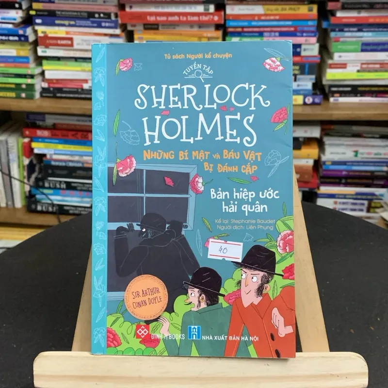 Sherlock Holmes những bí mật là báu vật bị đánh cắp-Bản hiệp ước hải quân (Sách văn học) AB