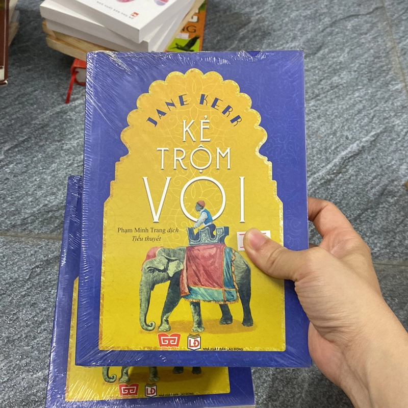 Sách tiểu thuyết kẻ trộm voi – Jane Kerr (Tiểu Thuyết) AB