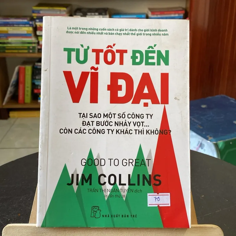 Từ tốt đến vĩ đại - tác giả Jim Collin (Sách lịch sử - triết học) AB
