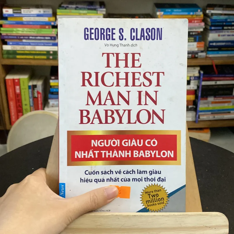 Người giàu có nhất thành Babylon - tác giả George S. Clason (Kinh doanh - Marketing) AB