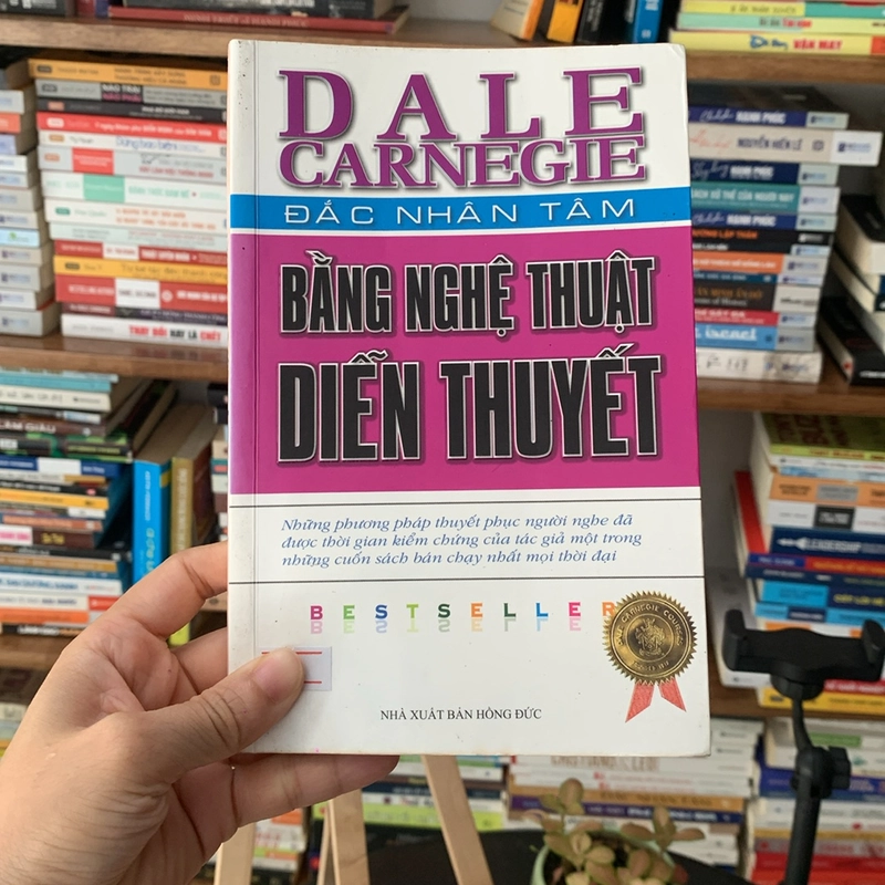 Sách Đắc nhân tâm bằng nghệ thuật diễn thuyết Dale Carnegie (Sách lịch sử - triết học) AB