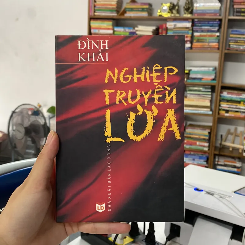 Sách Nghiệp Truyện Lửa - Đinh Khải (Văn học Việt Nam) AB